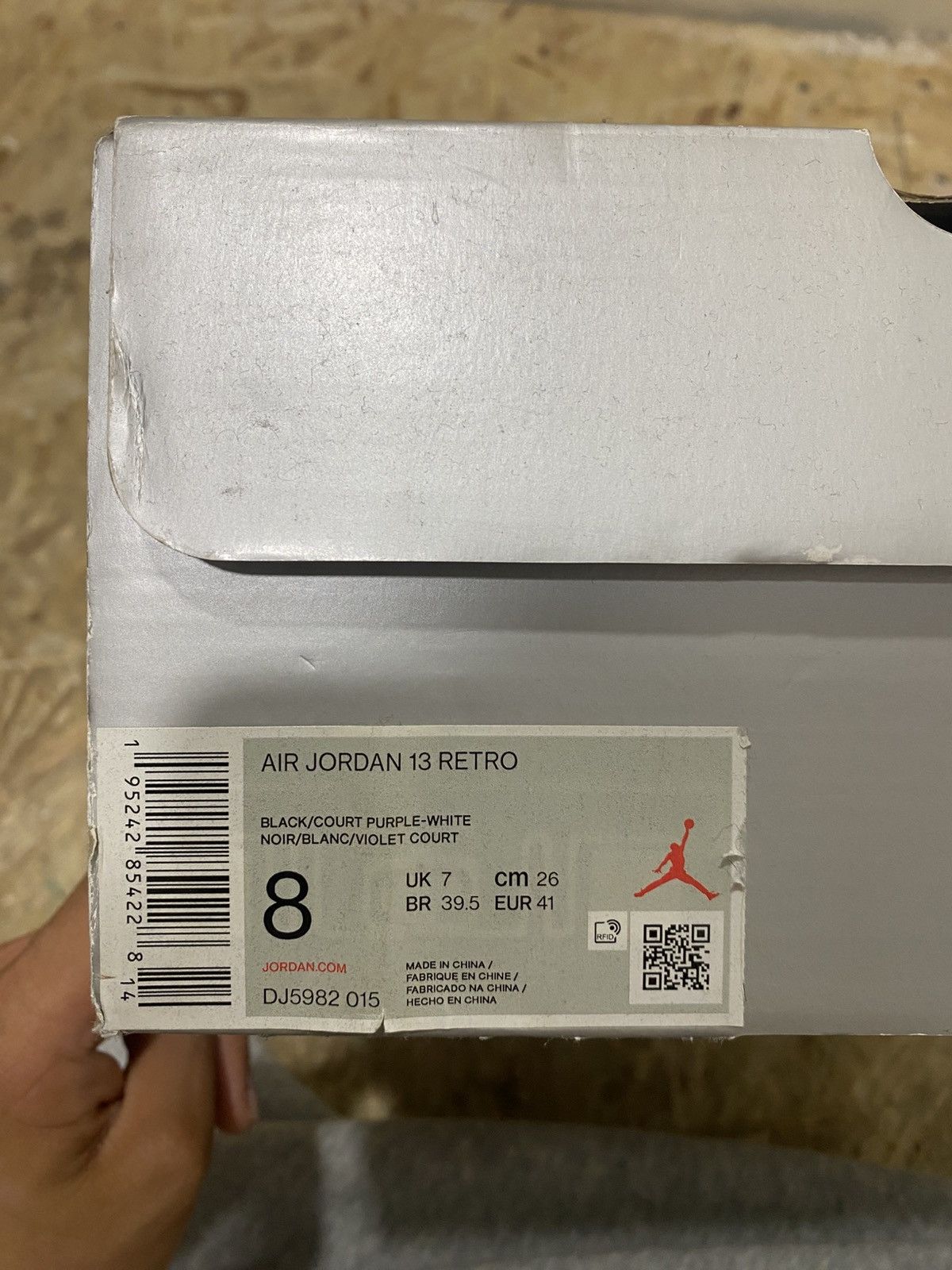 Jordan Brand Nike Air Jordan 13 Retro “Court Purple” (2021) – Size 8 – Size US 8 / EU 41 - 12 Thumbnail