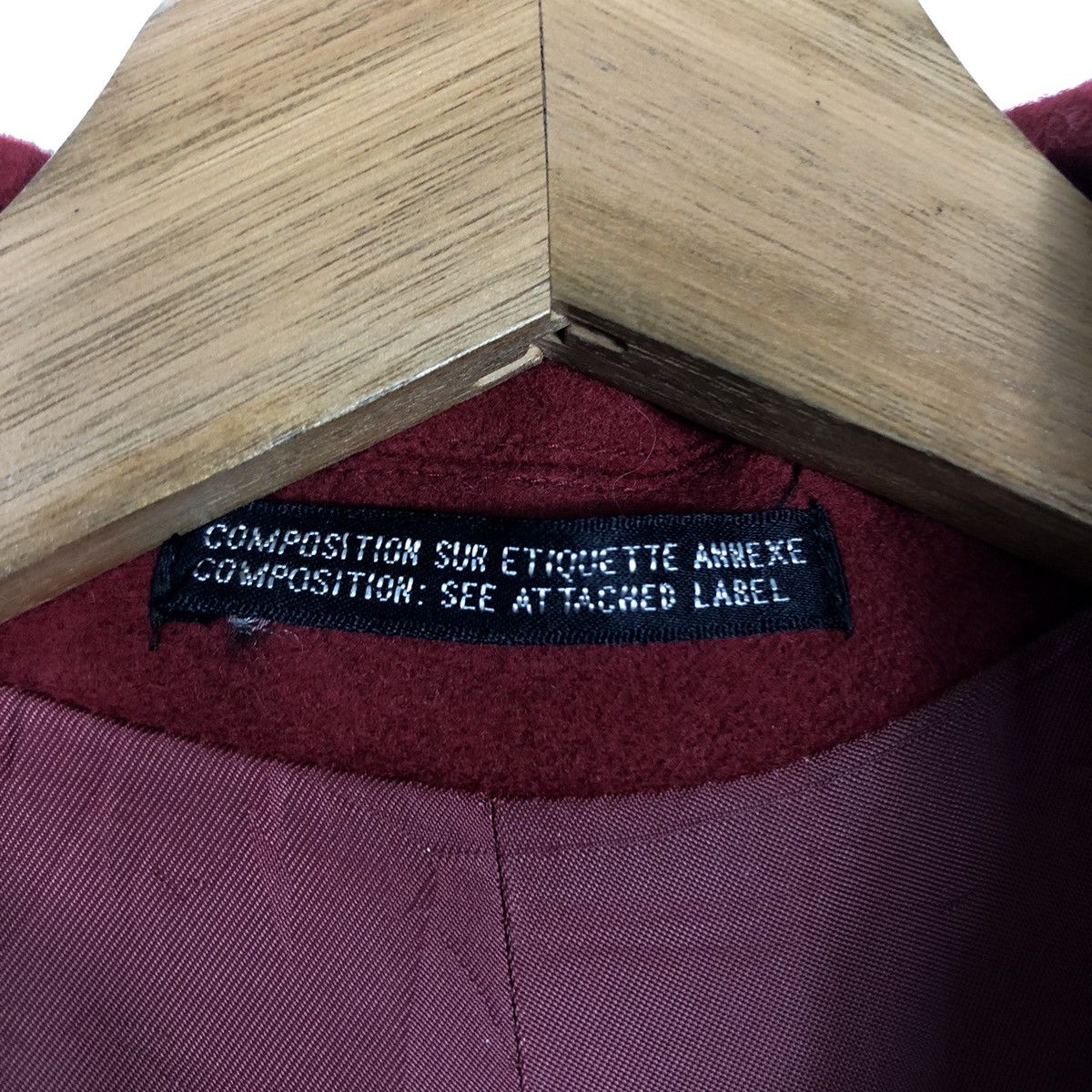 Japanese Brand 🔥Wool Herringbone Long Jacket Noue-rue Yohji Yamamoto Japan Size US M / EU 48-50 / 2 - 17 Thumbnail