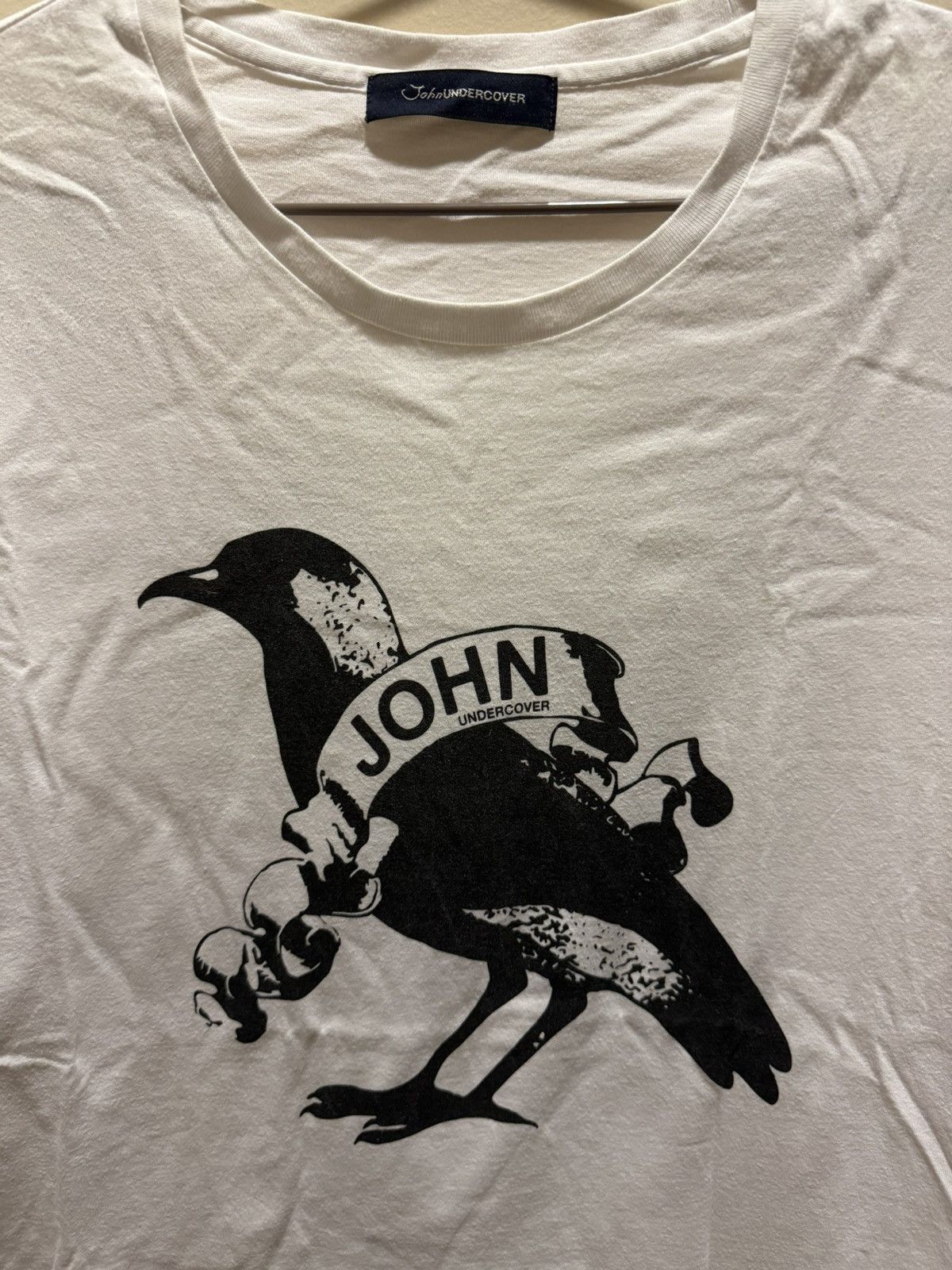 Jun Takahashi × Undercover × Vintage FULLPRINT SCARECROW JOHN UNDERCOVER WHITE SHIRT Size US S / EU 44-46 / 1 - 5 Thumbnail