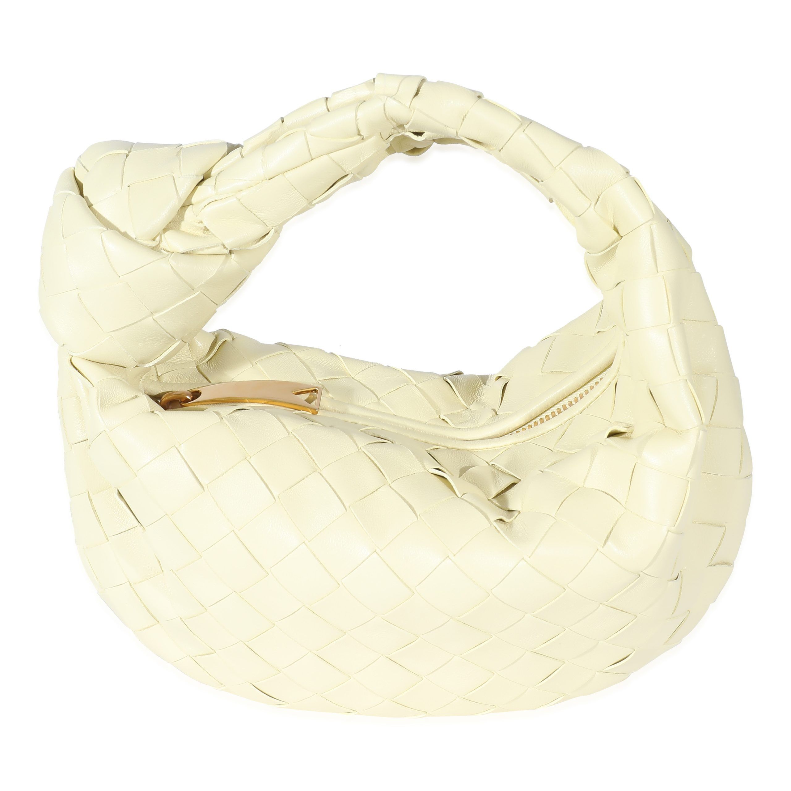 image of Bottega Veneta Ice Cream Intrecciato Lambskin Mini Jodie, Women's