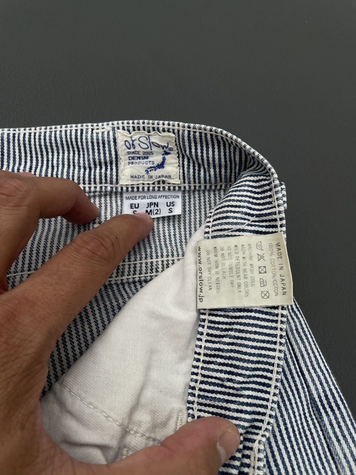 Orslow OrSlow Hickory Denim Size US 30 / EU 46 - 7 Thumbnail