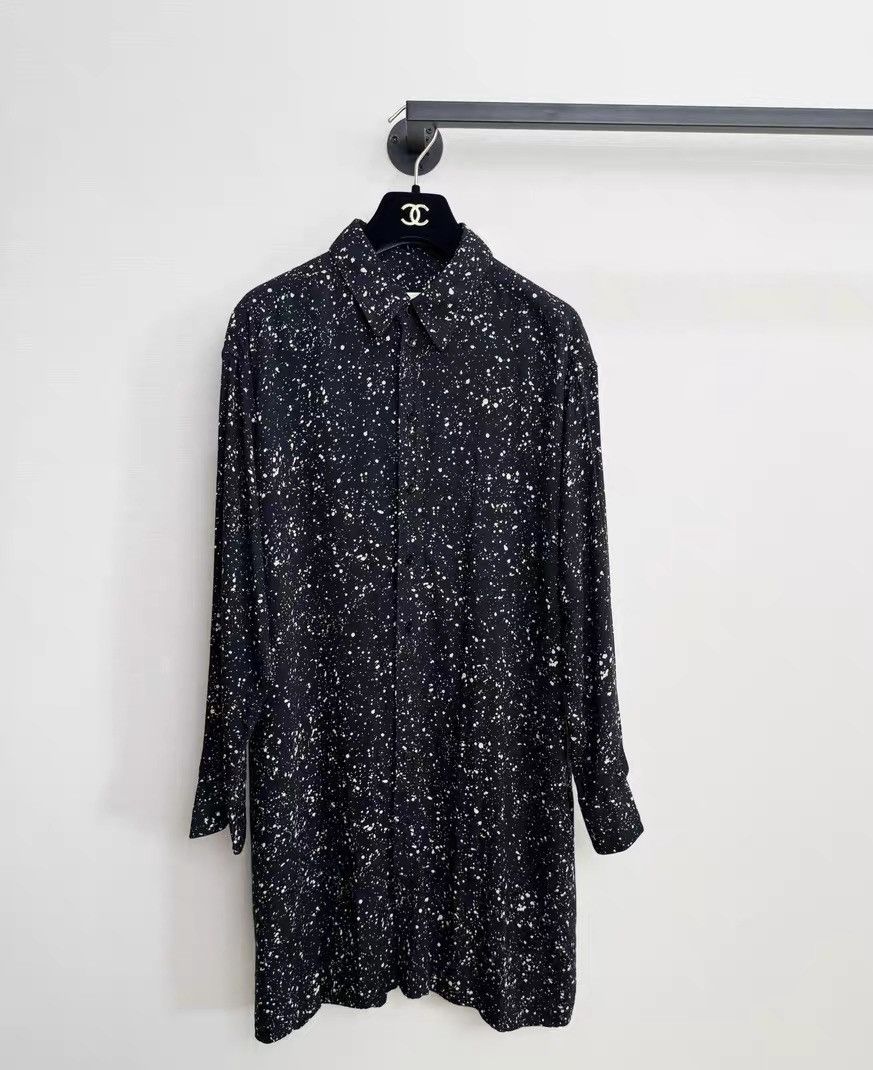 Saint Laurent Paris Saint Laurent slp Saint Laurent starry shirt dress Size ONE SIZE - 1 Thumbnail