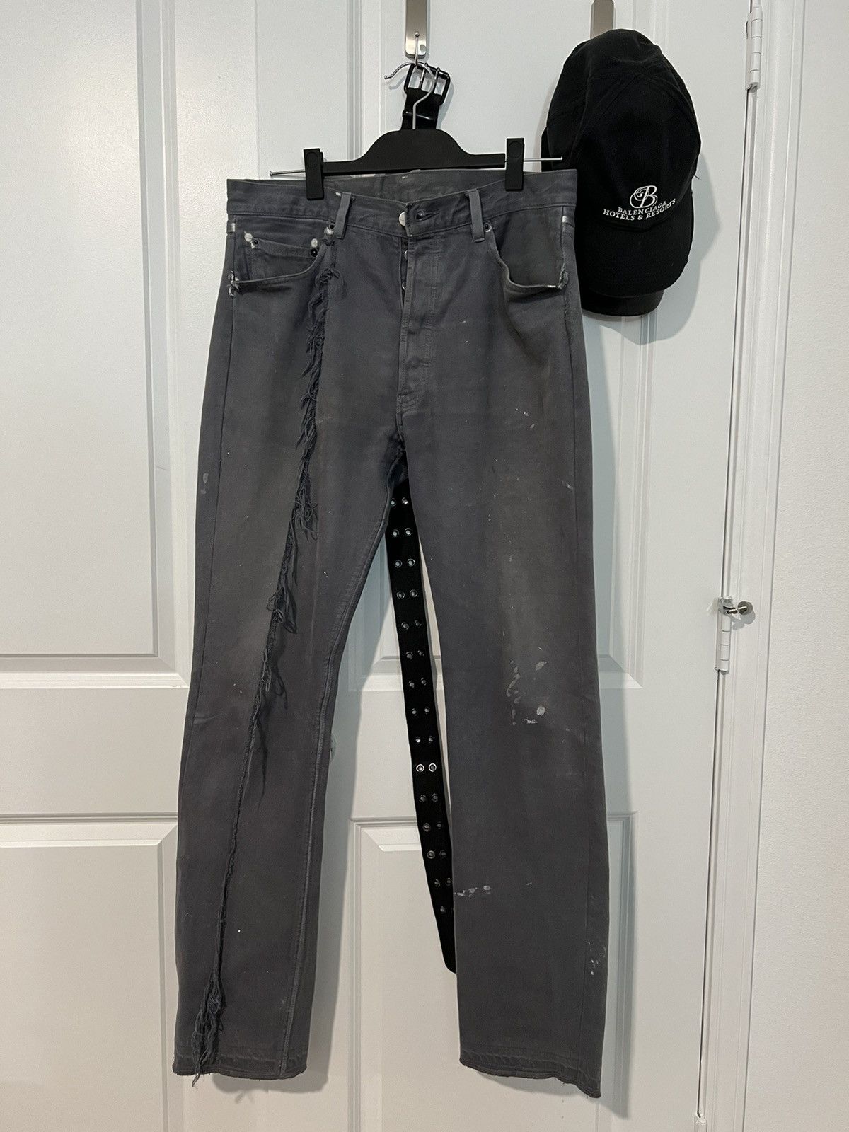 Unsound Rags Unsound Faded Slate Grey Jeans Size US 34 / EU 50 - 1 Thumbnail