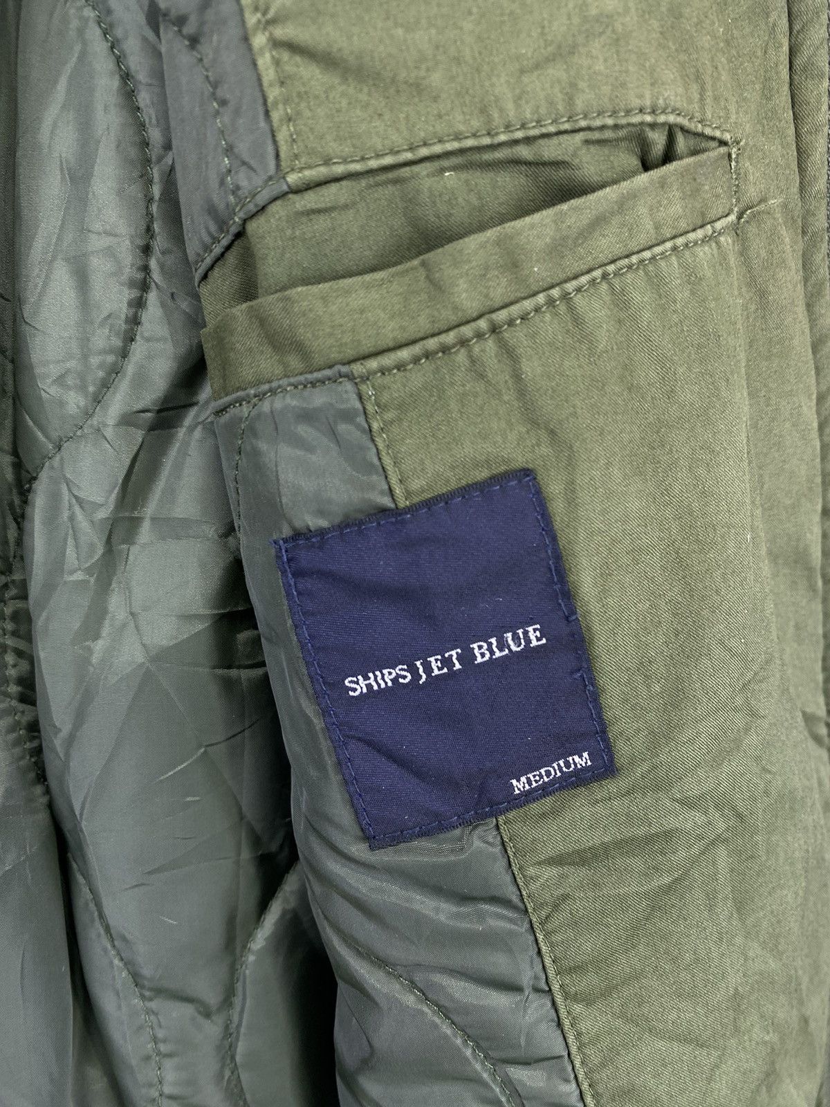 Ships Jet Blue Vintage Ships Jet Blue M-72 Army Military Jacket Size US M / EU 48-50 / 2 - 7 Thumbnail