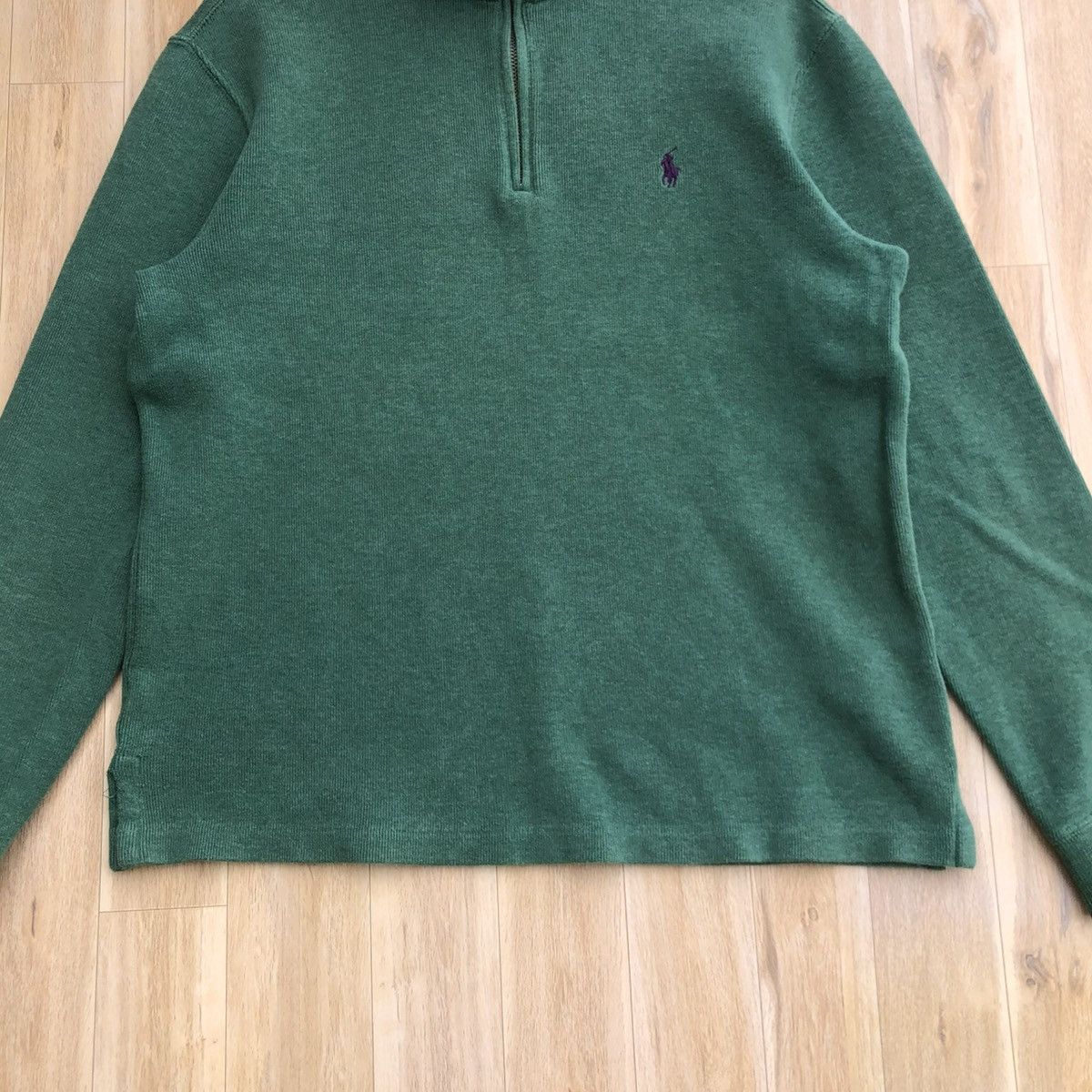 Polo Ralph Lauren × Vintage Vintage Polo Ralph Lauren Half Zipper Pullover Sweatshirt Size US S / EU 44-46 / 1 - 4 Thumbnail