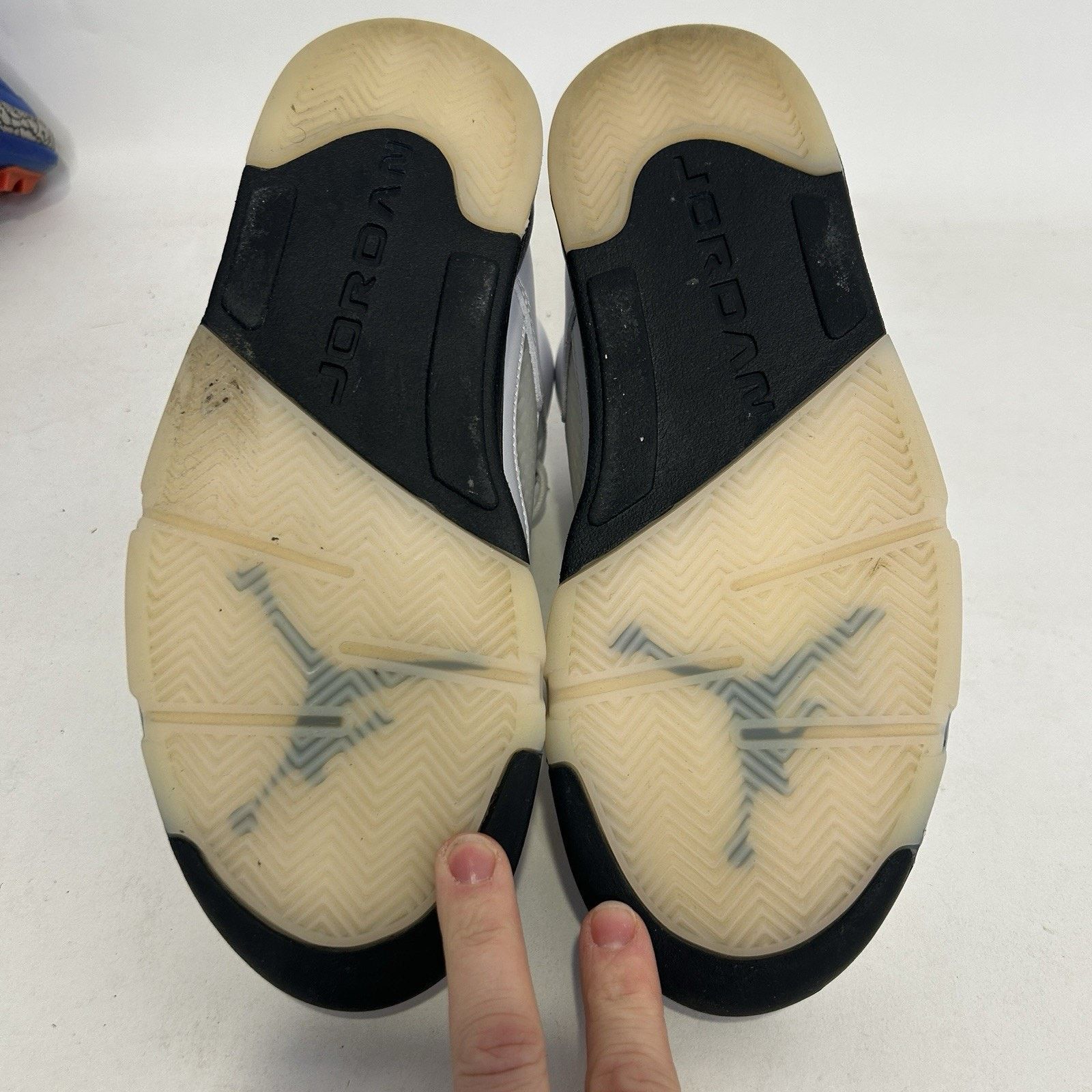 Jordan Brand Nike Air Jordan 5 Retro OG “Reverse Metallic/White Black” Size US 8 / EU 41 - 7 Thumbnail