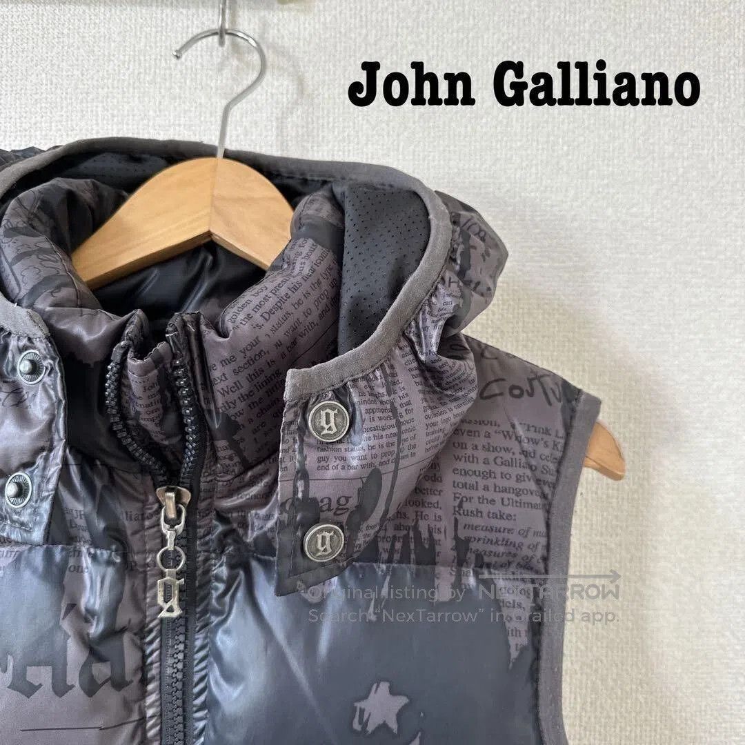 Other John Galliano Newspaper Down Vest. Size US S / EU 44-46 / 1 - 8 Thumbnail