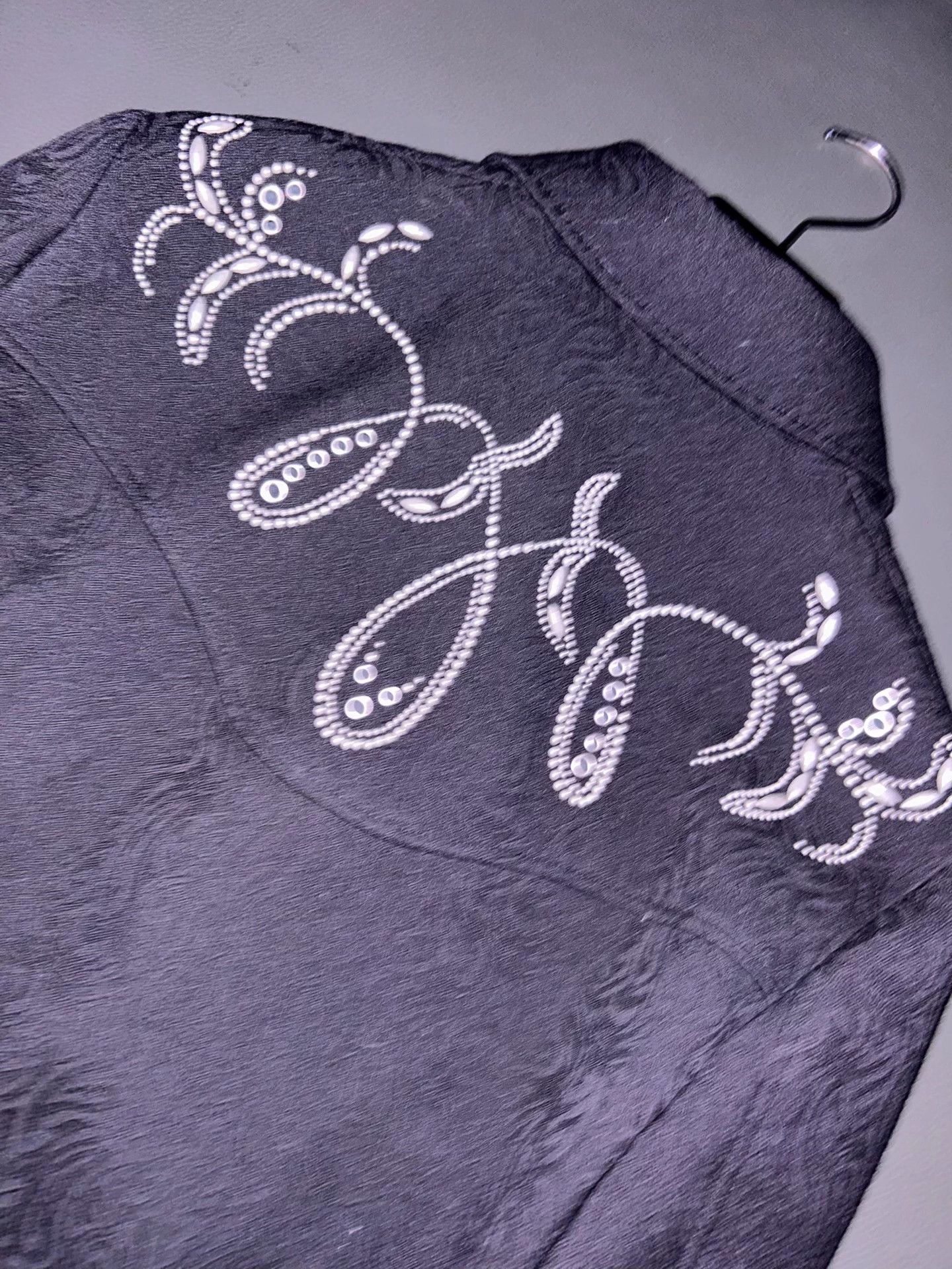 Saint Laurent Paris SLP 2019SS Beaded Tree of Life Wool Jacket 44 Size US S / EU 44-46 / 1 - 3 Thumbnail