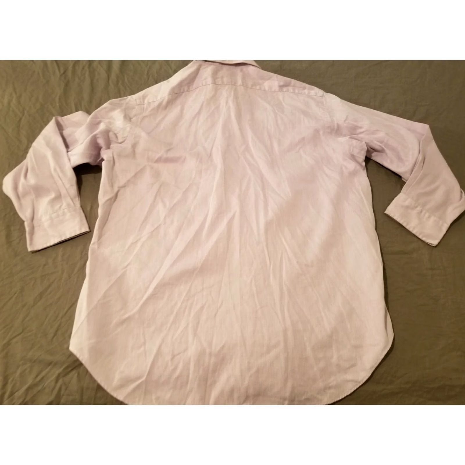 Polo Ralph Lauren Polo Ralph Lauren Dress Shirt Mens Purple Button Cotton 17 1/2 32 33 Size 48R - 6 Thumbnail