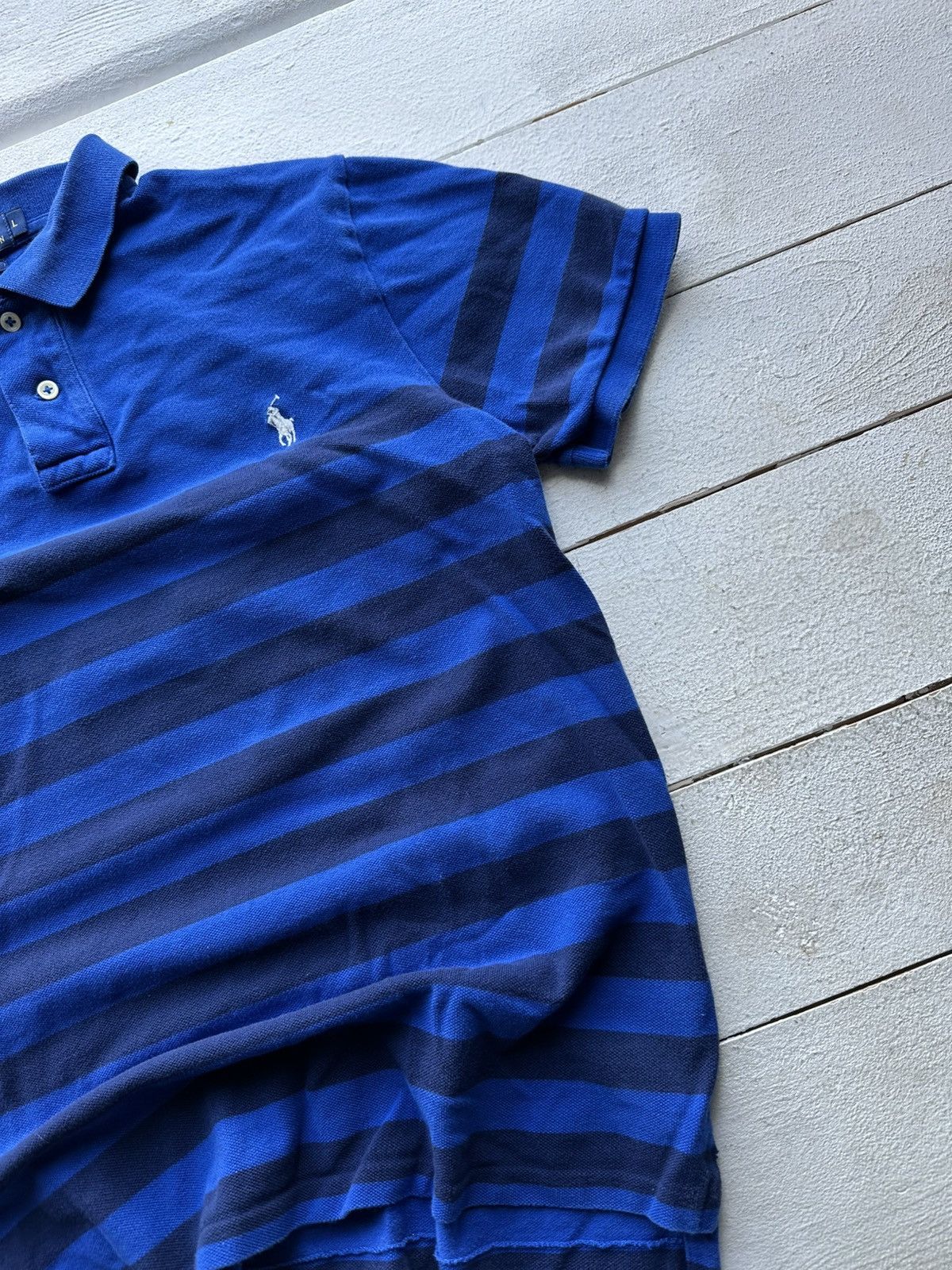 Polo Ralph Lauren 🚨 VNTG Y2K Polo Ralph Lauren POLO MARINA RARE SHORT SLEEVE Size US L / EU 52-54 / 3 - 3 Thumbnail