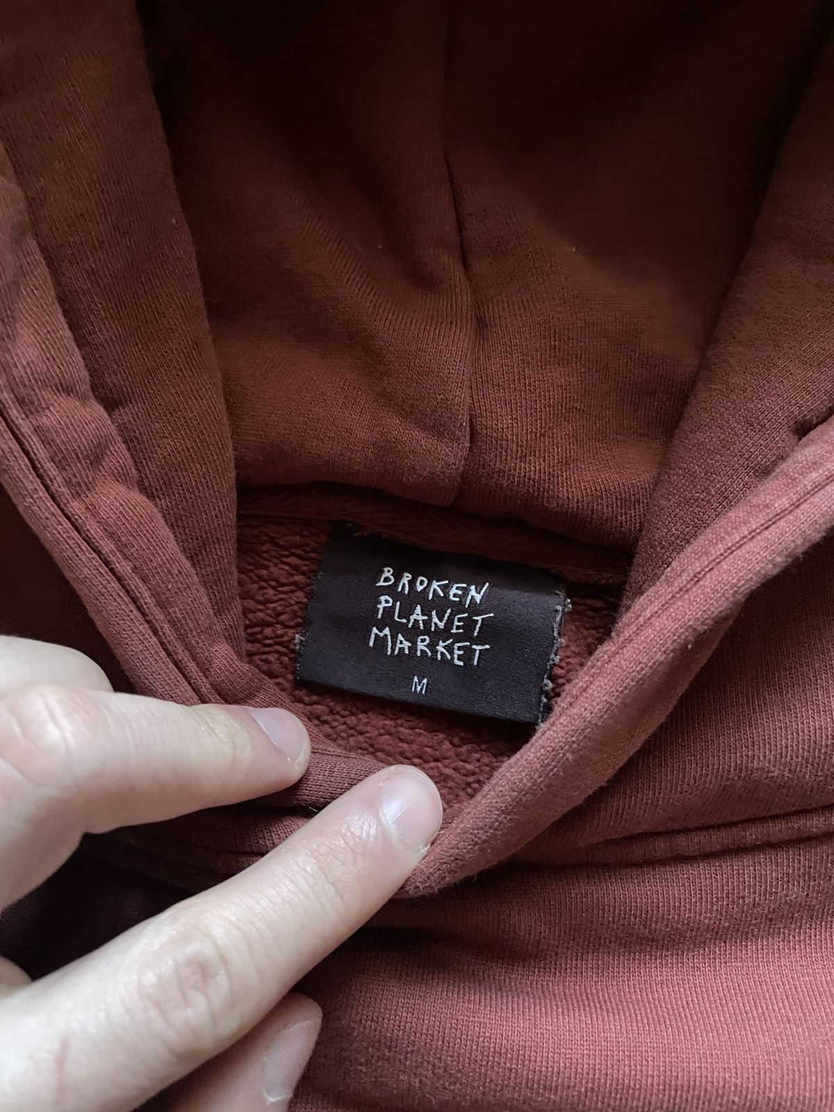Broken Planet Broken Planet Hoodie “choose wisely” Red Size M Size US M / EU 48-50 / 2 - 8 Thumbnail