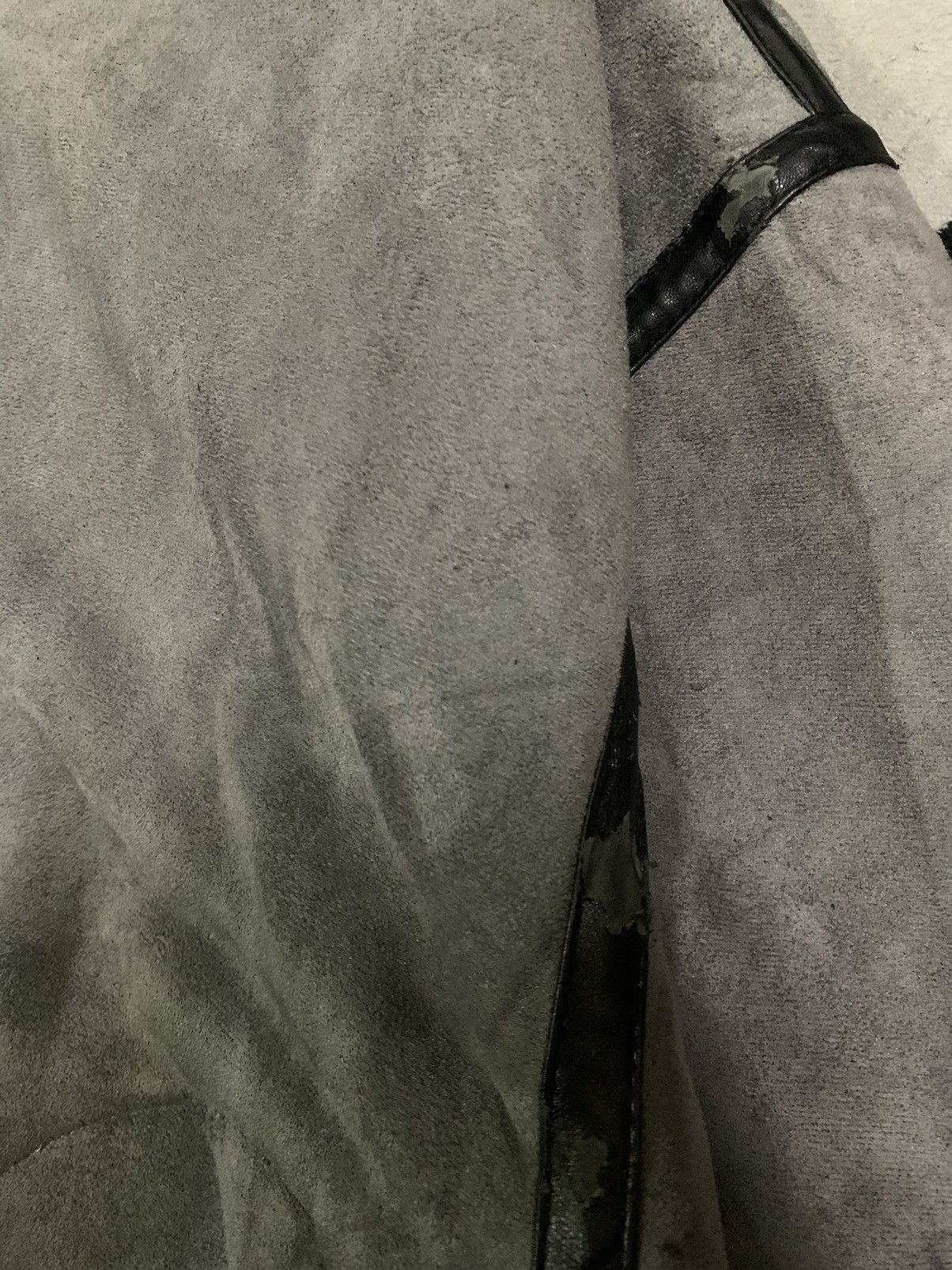 Japanese Brand Japanese WWG Faux Suede Sherpa Lined Oversized B3 Jacket Size US XXL / EU 58 / 5 - 13 Thumbnail