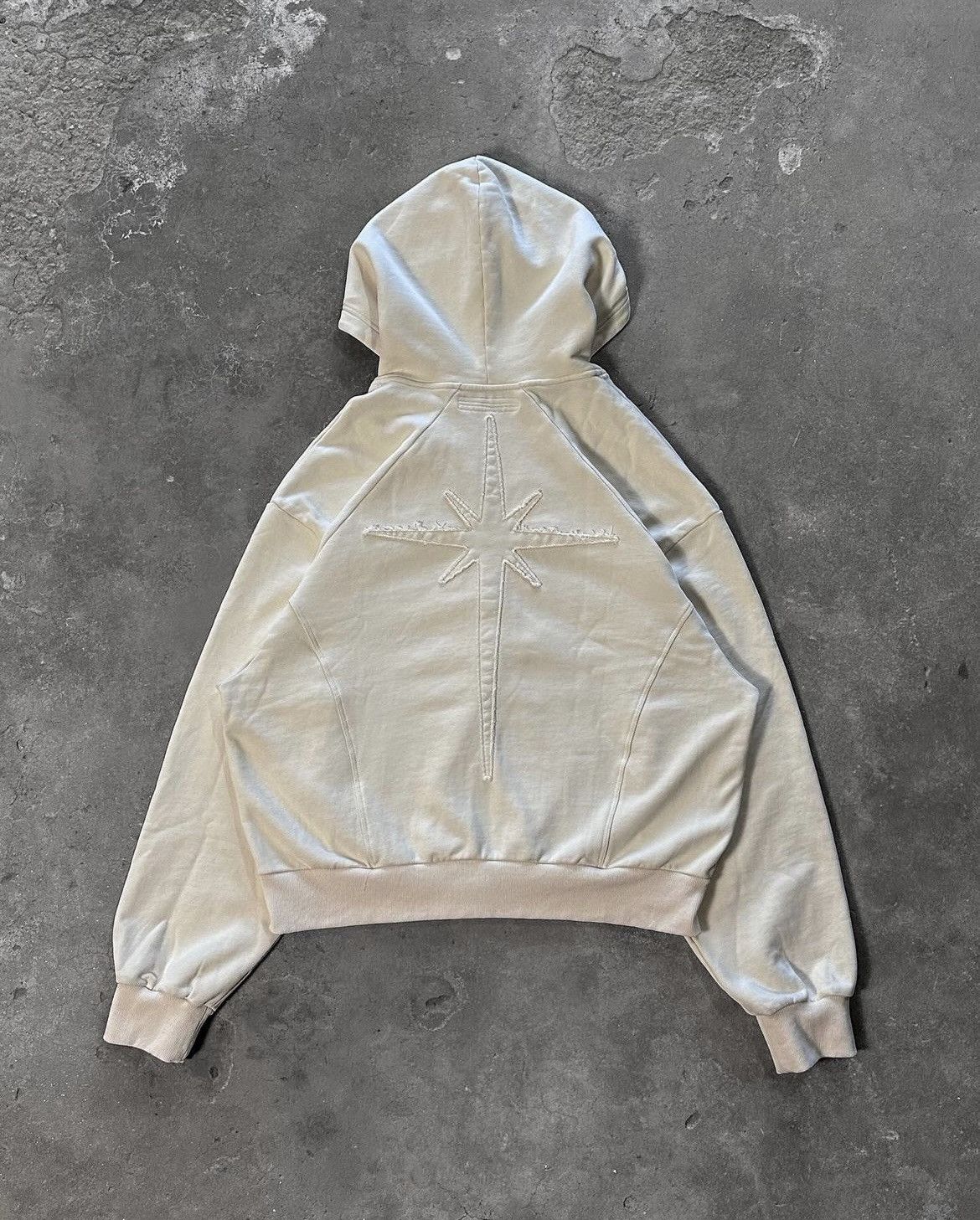 Other Cream zip up hoodie Size US M / EU 48-50 / 2 - 2 Thumbnail