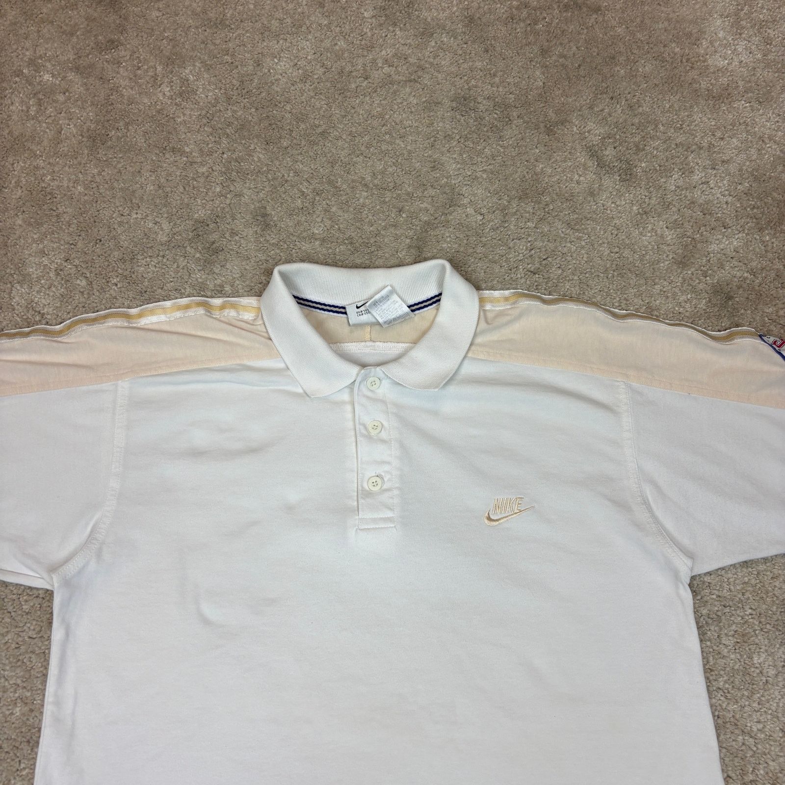 Nike VTG 90s Nike Supreme Court Polo Shirt Men's M Tennis Courier Size US M / EU 48-50 / 2 - 2 Thumbnail
