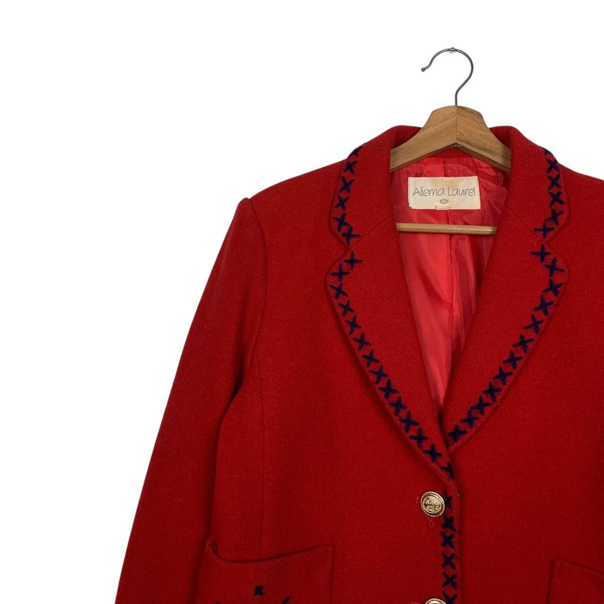 Japanese Brand Ailema Laurel Women Jacket Size M / US 6-8 / IT 42-44 - 6 Thumbnail