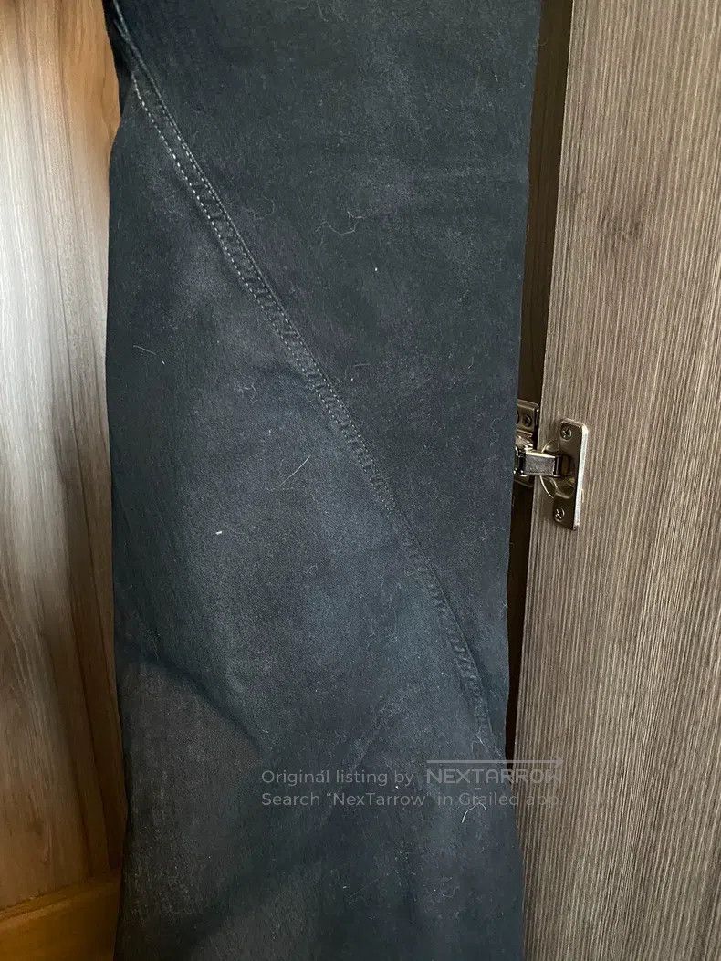Rick Owens RICK OWENS Spiral Wax Denim Pants Size US 31 - 6 Thumbnail