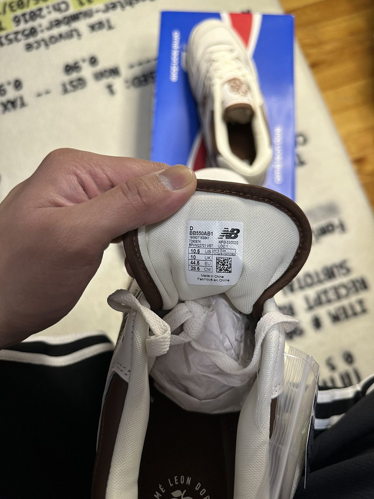 Aime Leon Dore × New Balance New Balance 550 Aime Leon Dore Brown Size US 10.5 / EU 43-44 - 6 Thumbnail