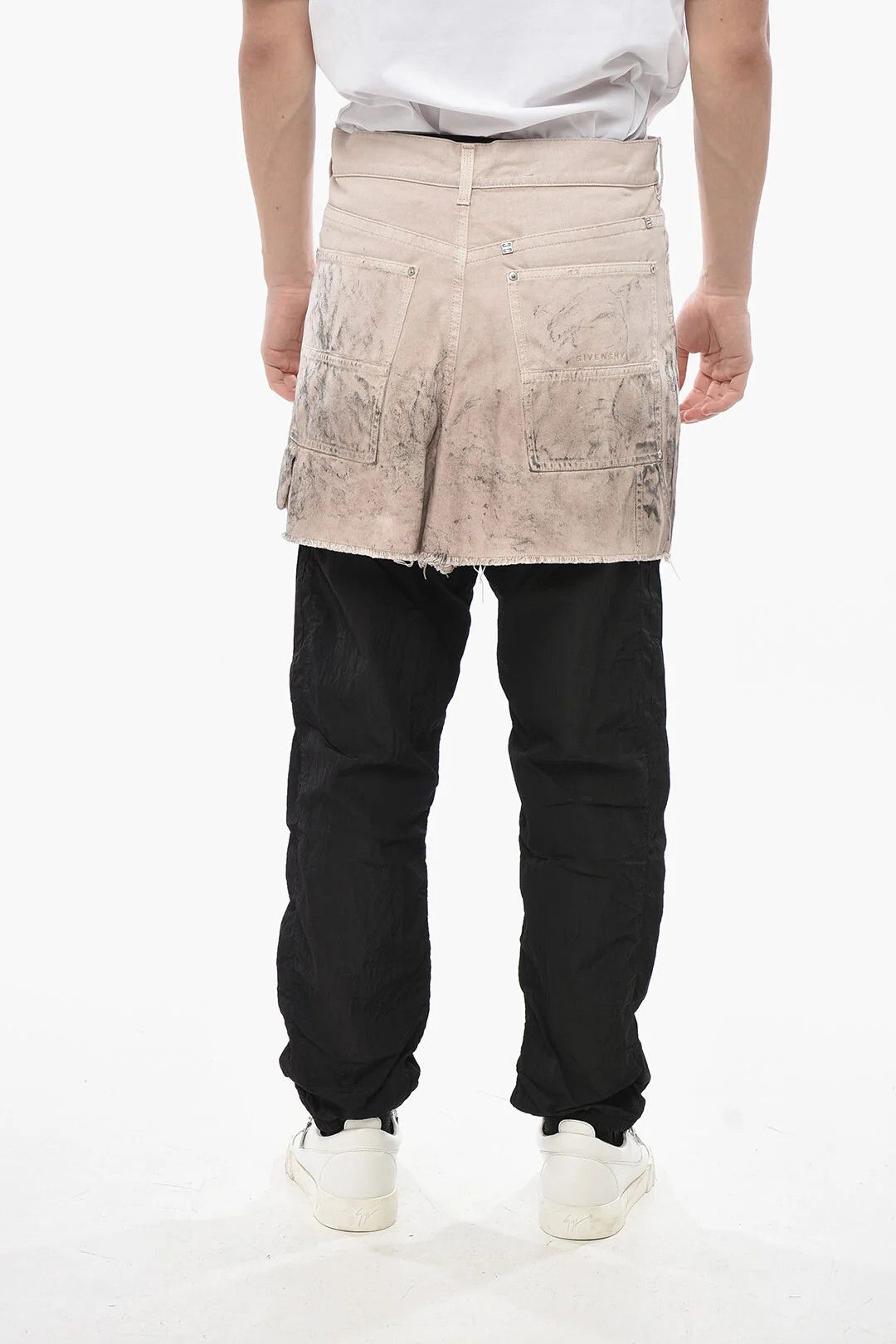 Givenchy og1mm0326 Double-layered Pant in Pink Size US 36 / EU 52 - 2 Thumbnail