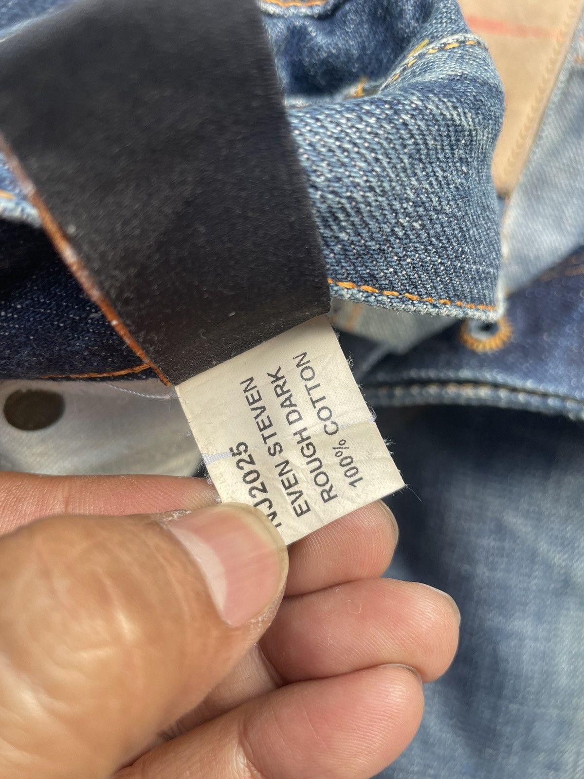Nudie Jeans Vintage Nudie Even Steven Denim Size US 35 - 17 Thumbnail
