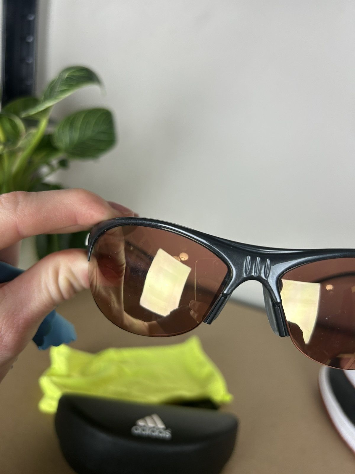 Adidas × Vintage 90s Adidas Vintage Sunglasses Oakley Design Size ONE SIZE - 4 Thumbnail