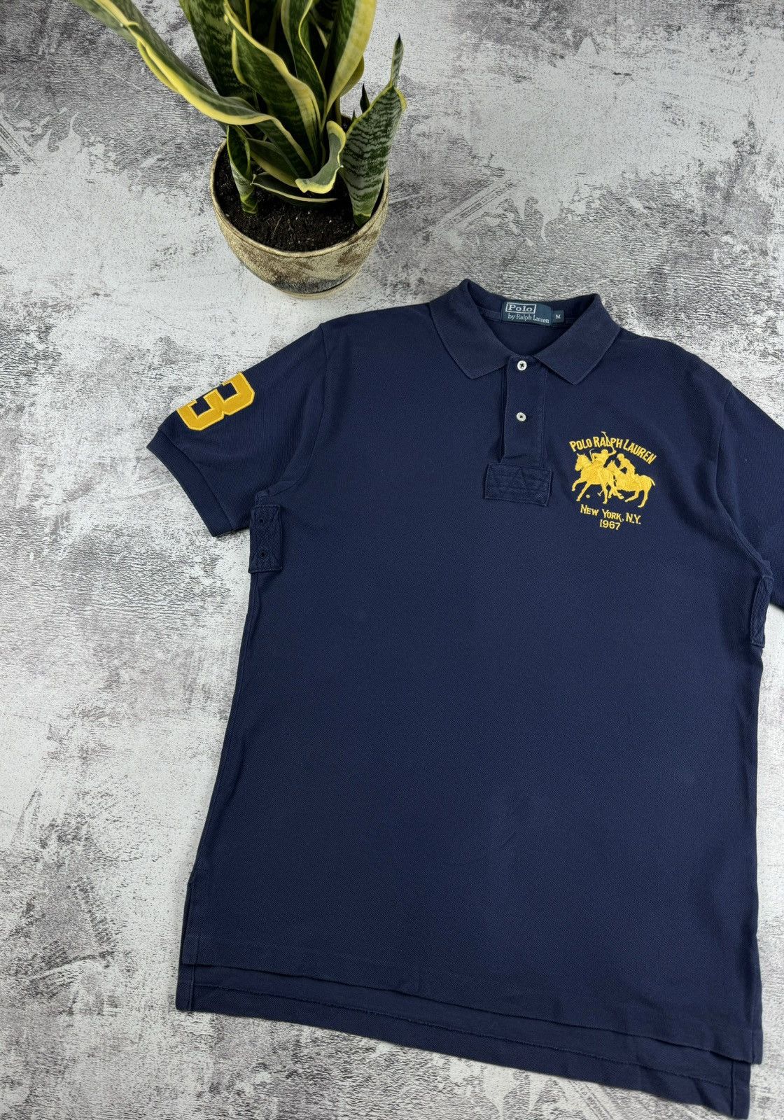 Polo Ralph Lauren Polo Ralph Lauren Chief Keef Big Pony Hip Hop T Shirt Tee Size US M / EU 48-50 / 2 - 2 Thumbnail