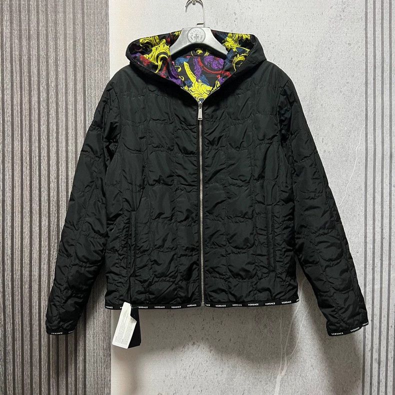 Versace Versace Reversible cotton jacket Size US M / EU 48-50 / 2 - 2 Thumbnail