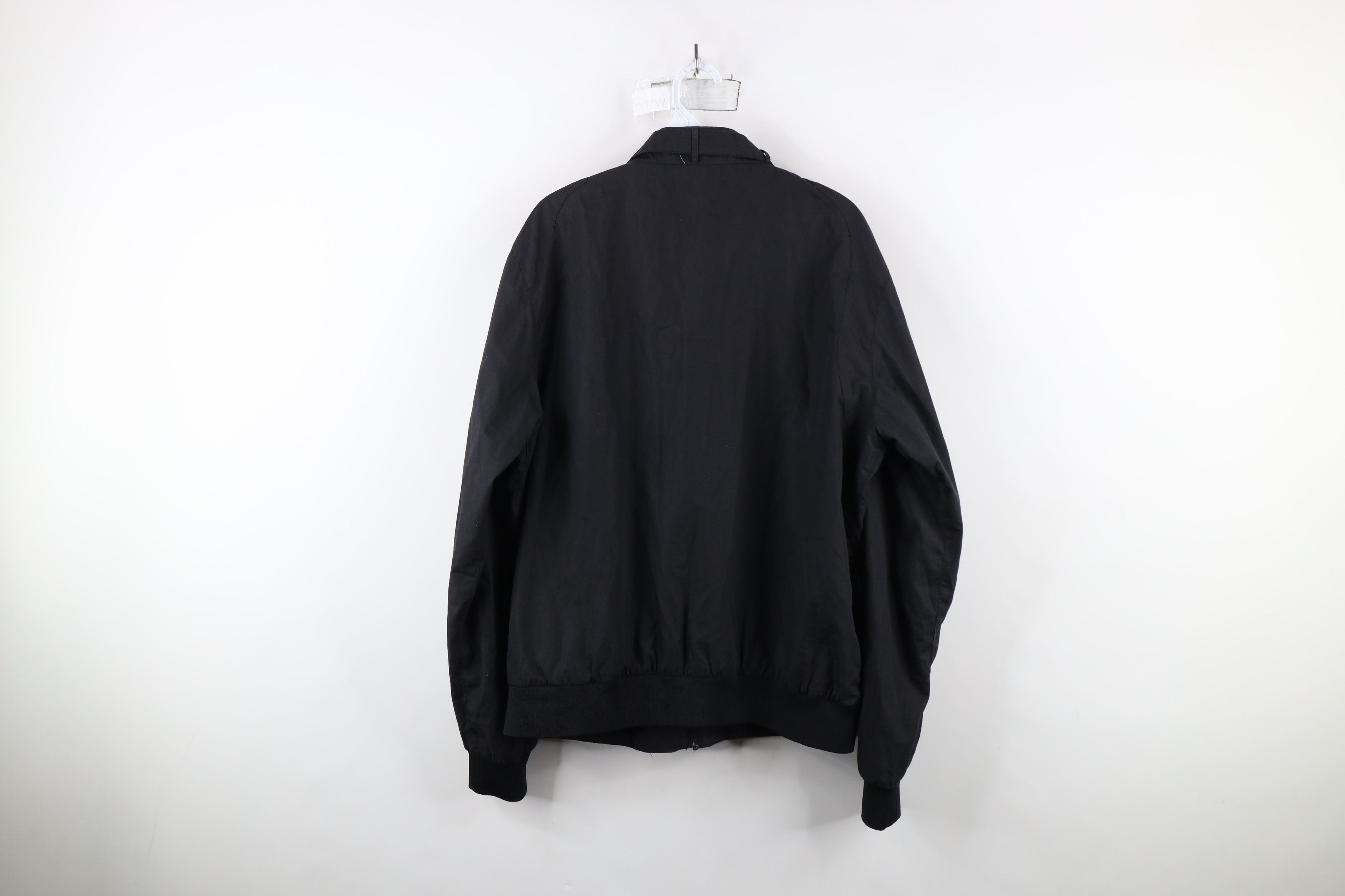 Members Only × Vintage Vintage 90s Members Only Cafe Racer Bomber Jacket Black Size US L / EU 52-54 / 3 - 13 Thumbnail