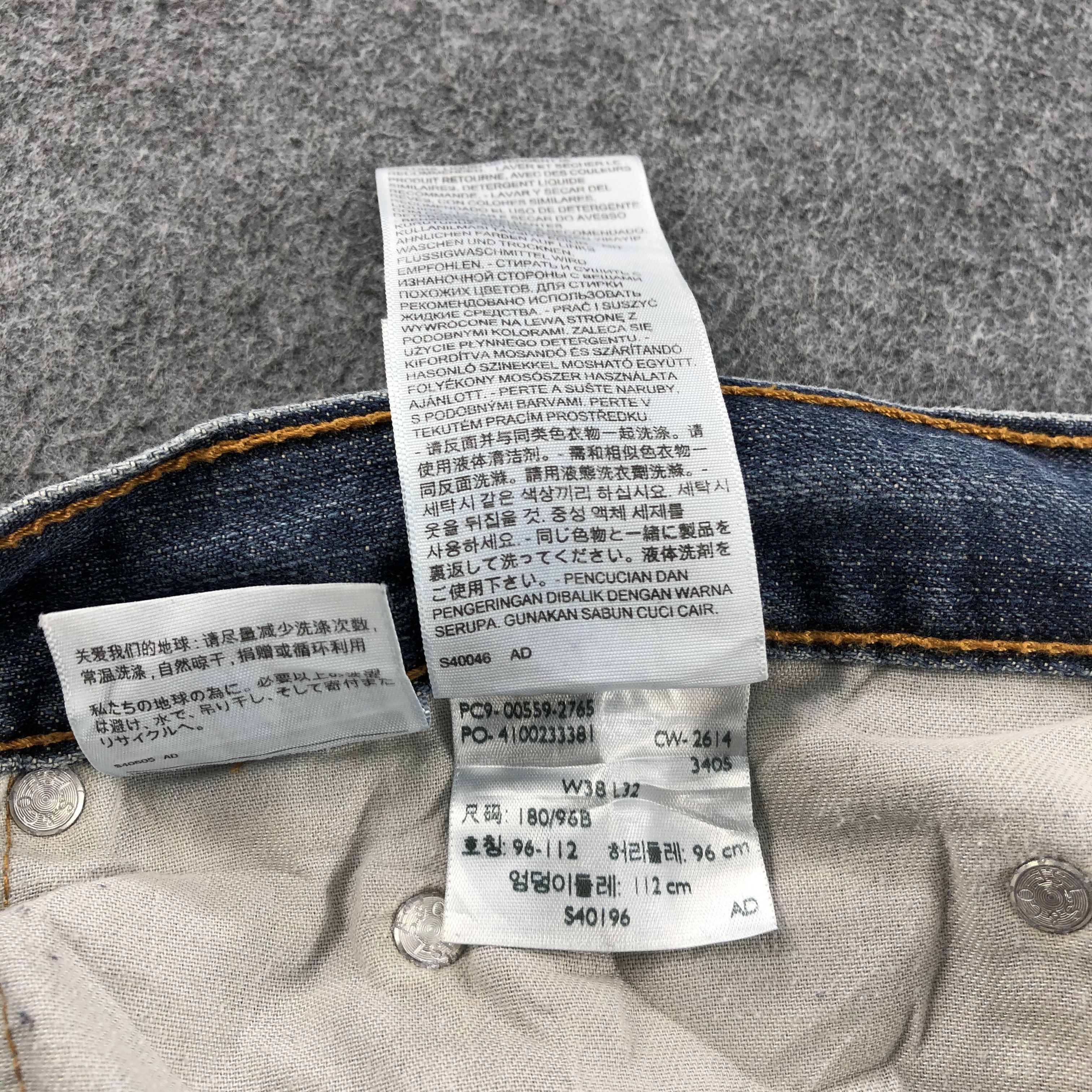 Levi's × Vintage Vintage Blue Wash Levis 559 Jeans-JM1723 Size US 40 / EU 56 - 17 Thumbnail