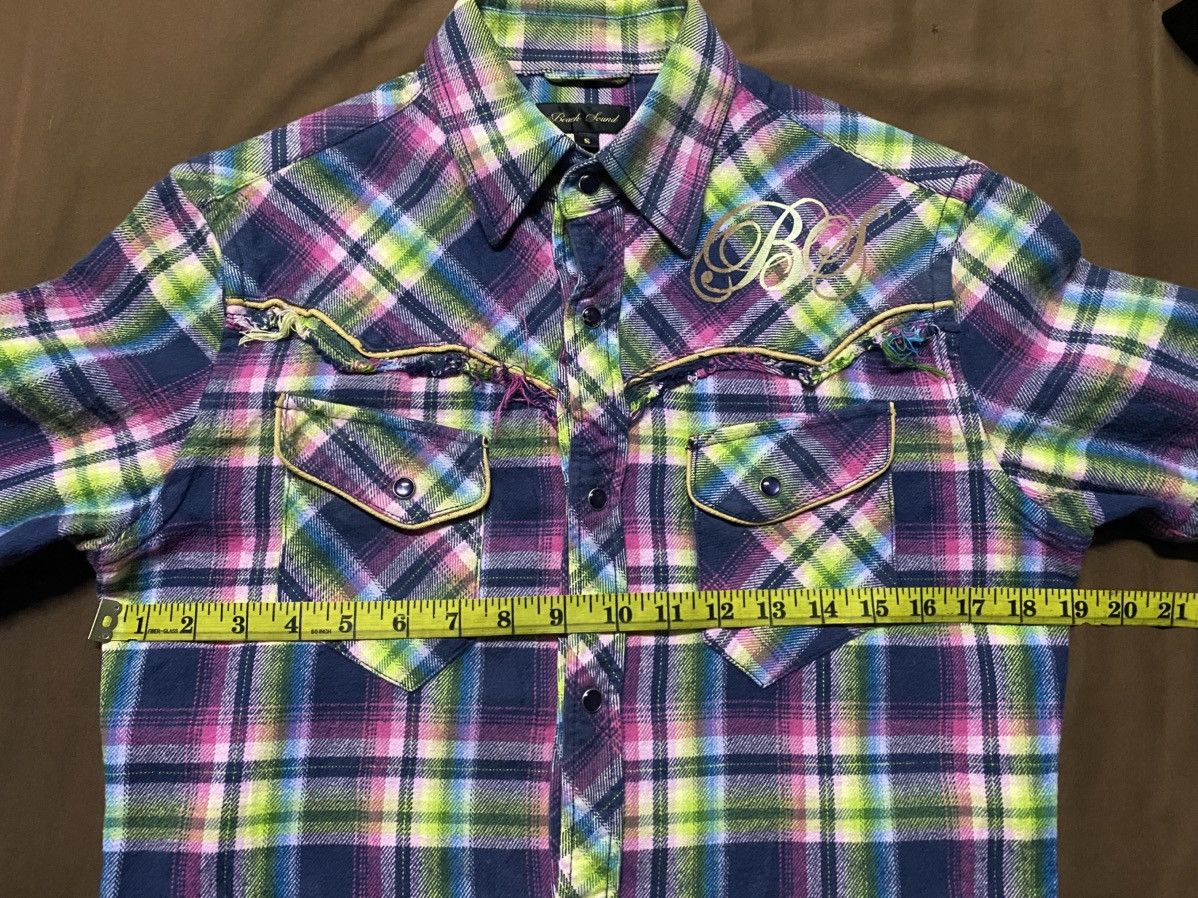 Japanese Brand Beach Sound Multicolor Western Snap Button Shirt Size S / US 4 / IT 40 - 8 Thumbnail