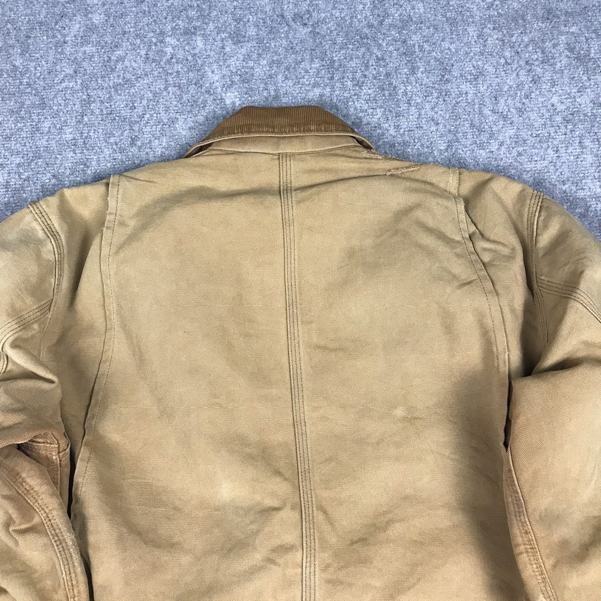 Carhartt × Vintage Carhartt Blanket Jacket Distressed Brown Jacket Size US M / EU 48-50 / 2 - 19 Thumbnail