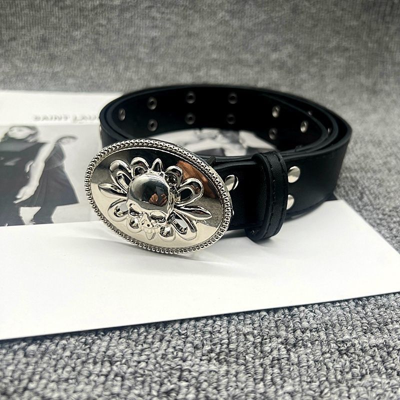 Designer Vintage Vintage Belt Riveted Belts Menswear Accessories Size ONE SIZE - 4 Thumbnail