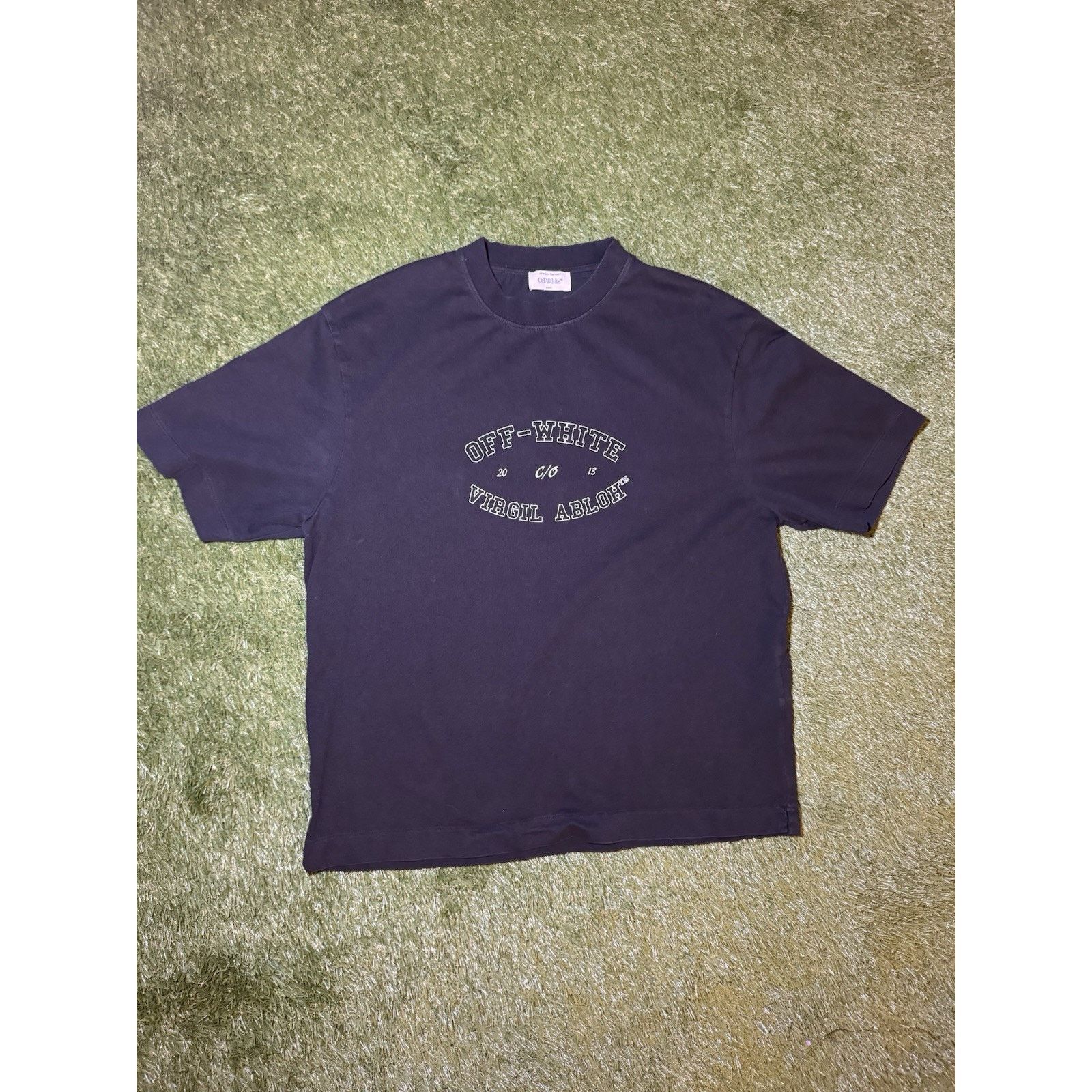 Off-White OFF-WHITE College Skate T-Shirt Black Size Small Authentic Size US S / EU 44-46 / 1 - 1 Thumbnail