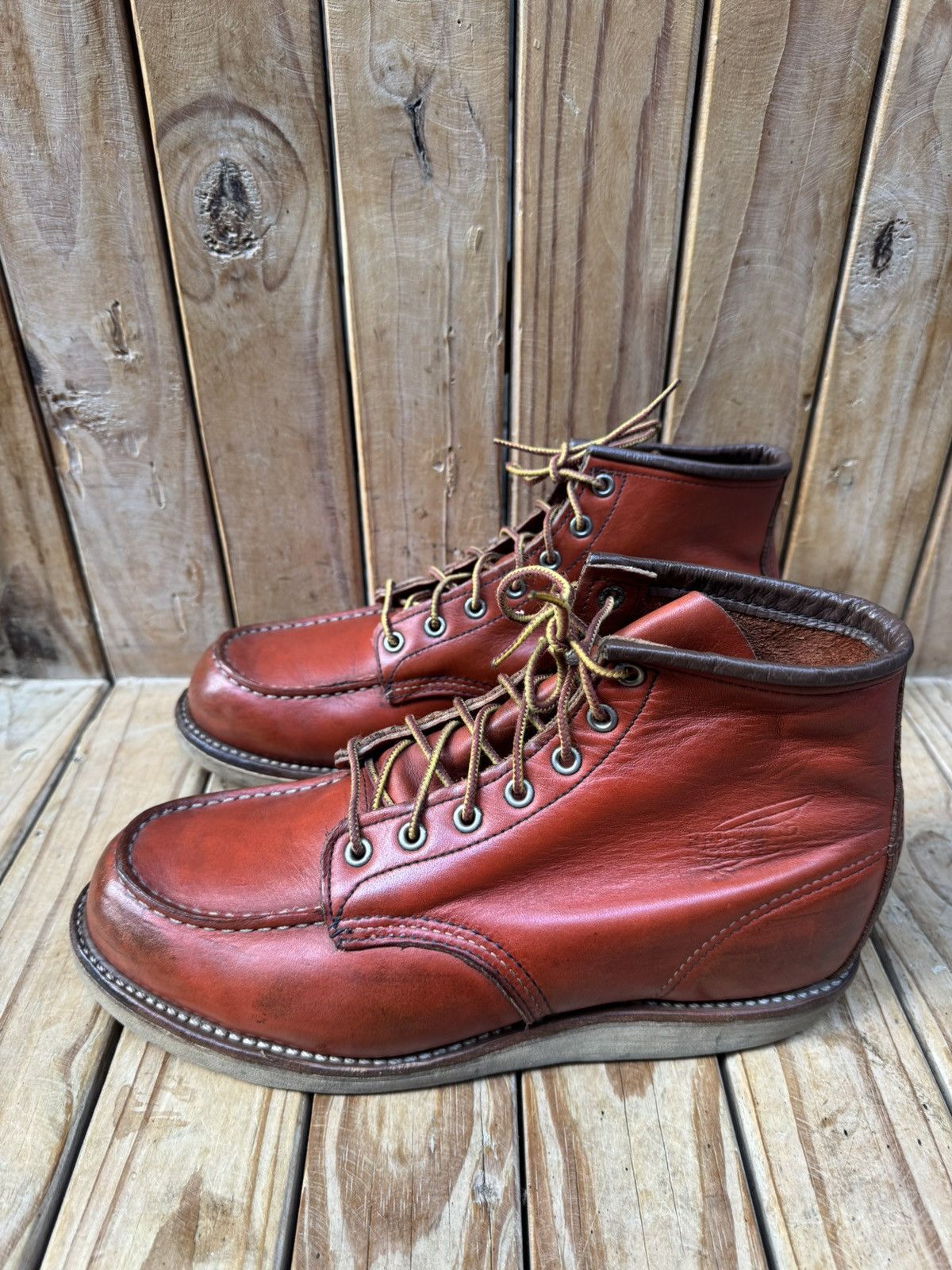 Red Wing Red Wing Heritage 8131 Moc Toe Brown Boots USA 9 E UK 8 Size US 9 / EU 42 - 16 Thumbnail