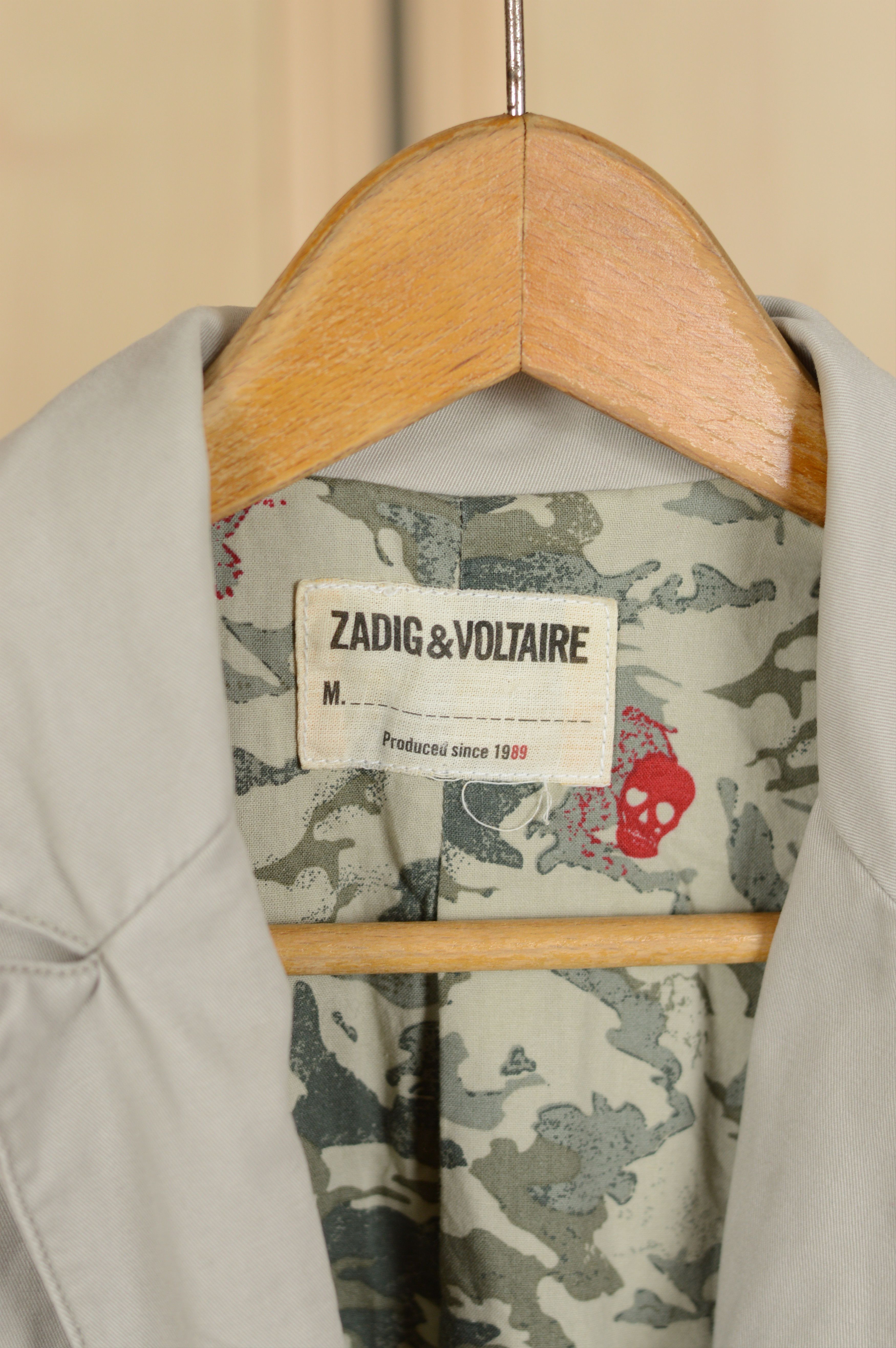 Zadig & Voltaire Zadig Voltaire Single Buttin Club Cotton Blazer Size US M / EU 48-50 / 2 - 4 Thumbnail
