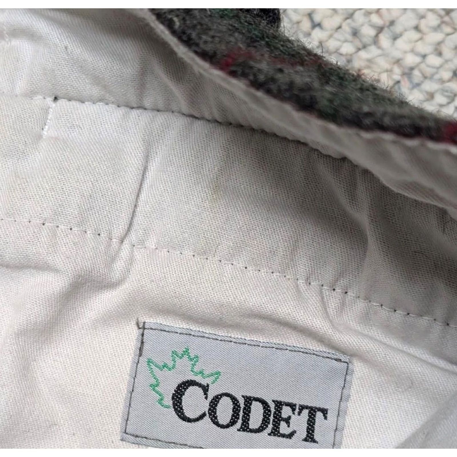 Vintage VINTAGE CODET Canada Made WOOL Pants 36x30 Gray Striped Windowpane Mens Wool Pants Canada Made Hunting Gray Wool Striped Windowpane 90s Mens Size US 36 / EU 52 - 6 Thumbnail