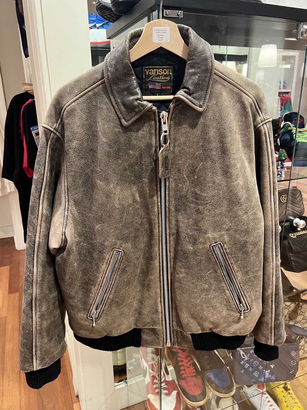 Vanson Leathers Supreme Vanson Leather Jacket | Grailed
