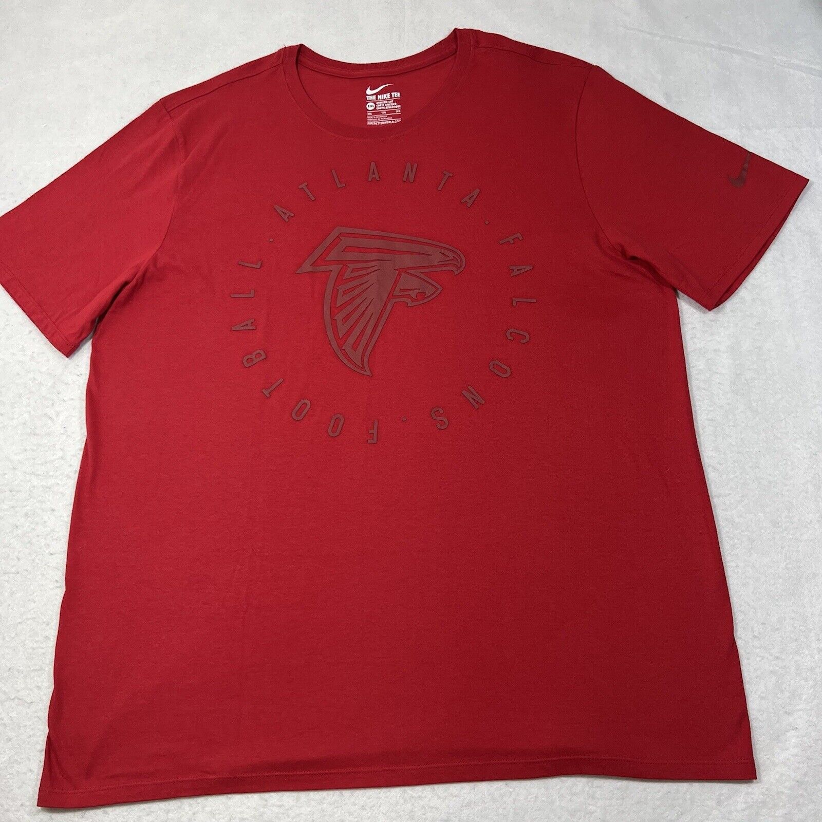 Nike Nike NFL Atlanta Falcons Athletic Cut Crewneck Graphic Tee Size US XXL / EU 58 / 5 - 1 Thumbnail