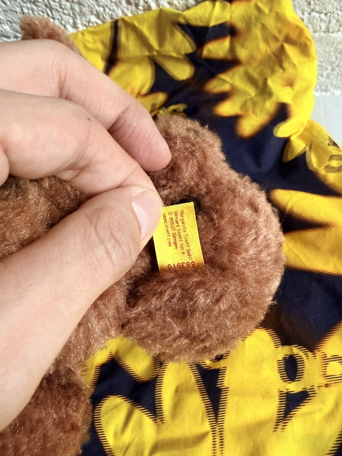 Heaven by Marc Jacobs FW21 Steiff Two-Headed Teddy Bear Size ONE SIZE - 7 Thumbnail