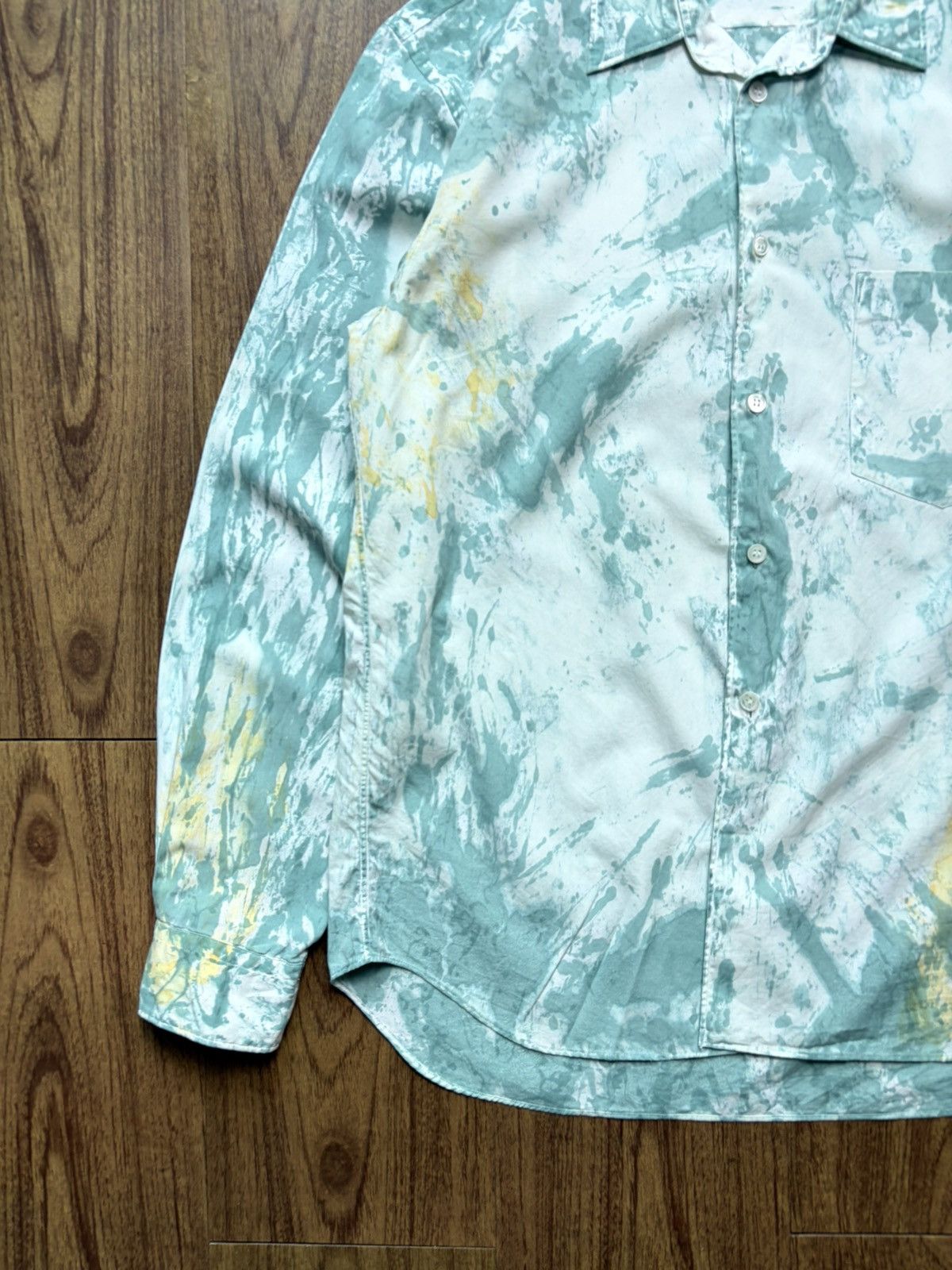 Comme des Garcons Homme Plus FREE TAX! AD2017 CDG Homme Plus Marble Print Shirt Size US S / EU 44-46 / 1 - 4 Thumbnail