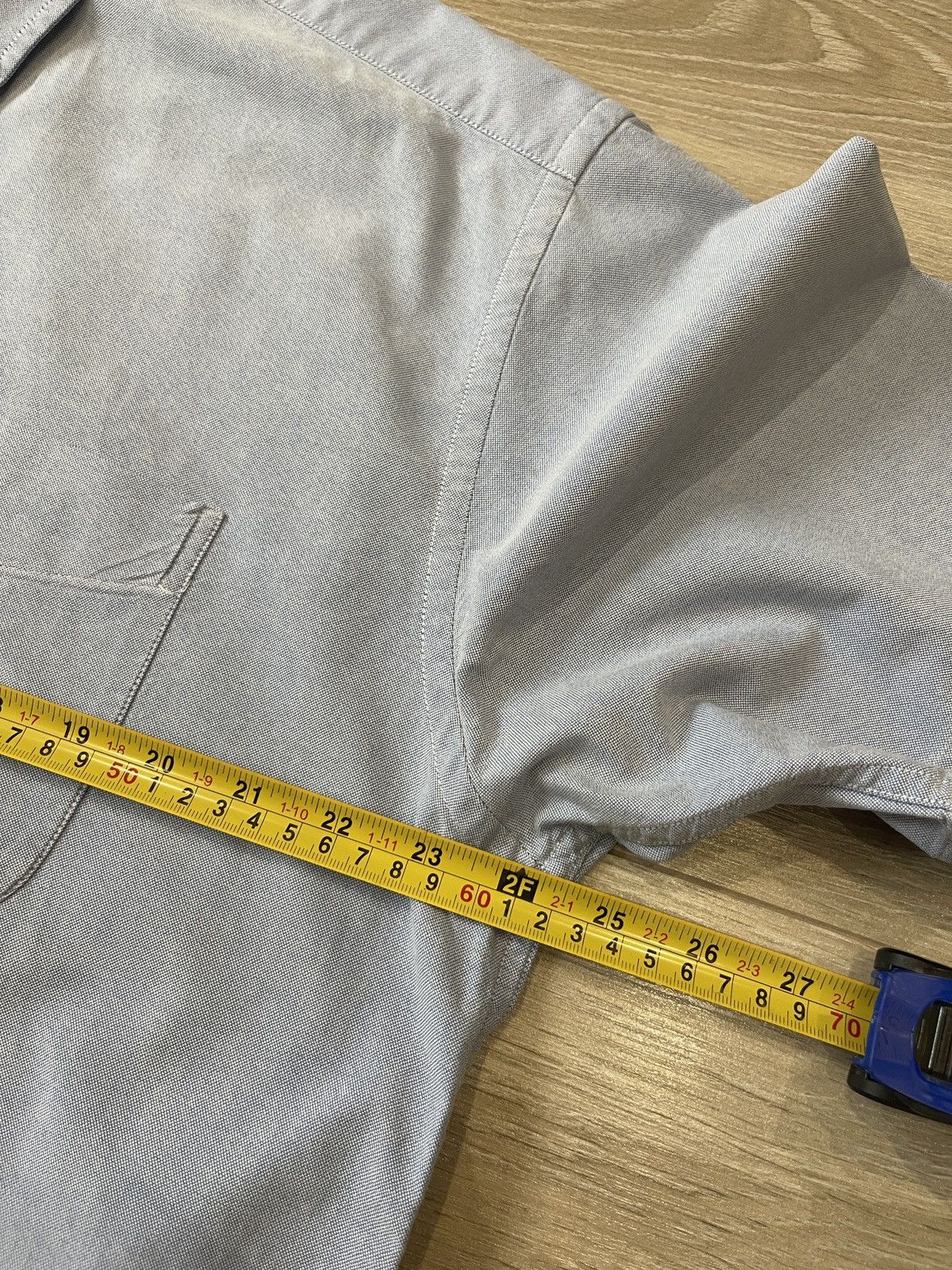 Tommy Hilfiger Vintage Tommy Hilfiger Oxford Shirt Blue Button Down Size M Size US M / EU 48-50 / 2 - 10 Thumbnail