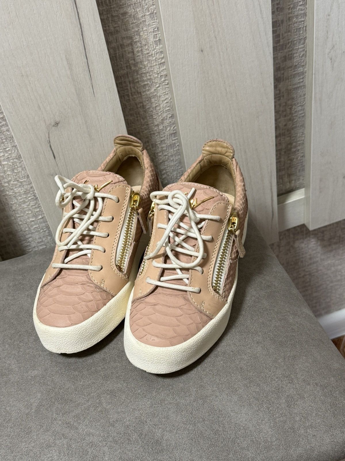 Giuseppe Zanotti Genuine Giuseppe Zanotti Womens Trainers sneakers pink Size US 6 / IT 36 - 4 Thumbnail