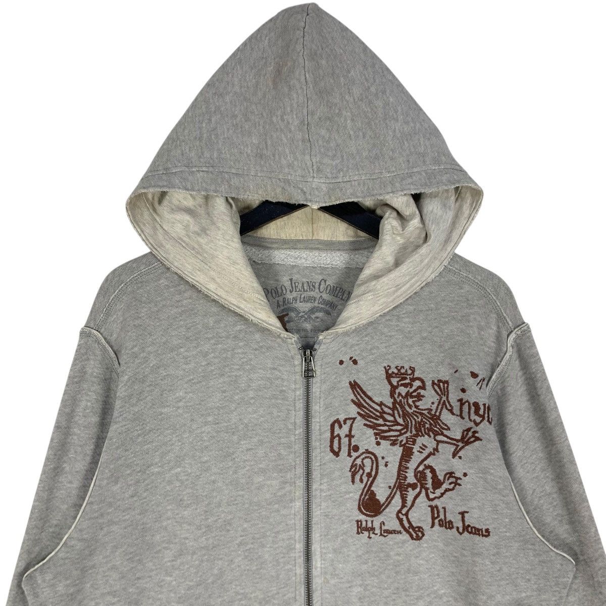 Polo Ralph Lauren Vintage Polo Jeans By Ralph Lauren Sweatshirt Hoodie Size US M / EU 48-50 / 2 - 7 Thumbnail