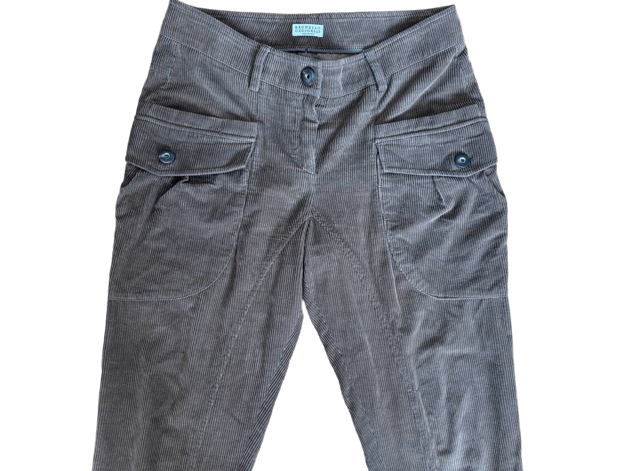 Brunello Cucinelli Brunello Cucinelli Cargo Corduroy Pants 4us Size 27" / US 4 / IT 40 - 3 Thumbnail