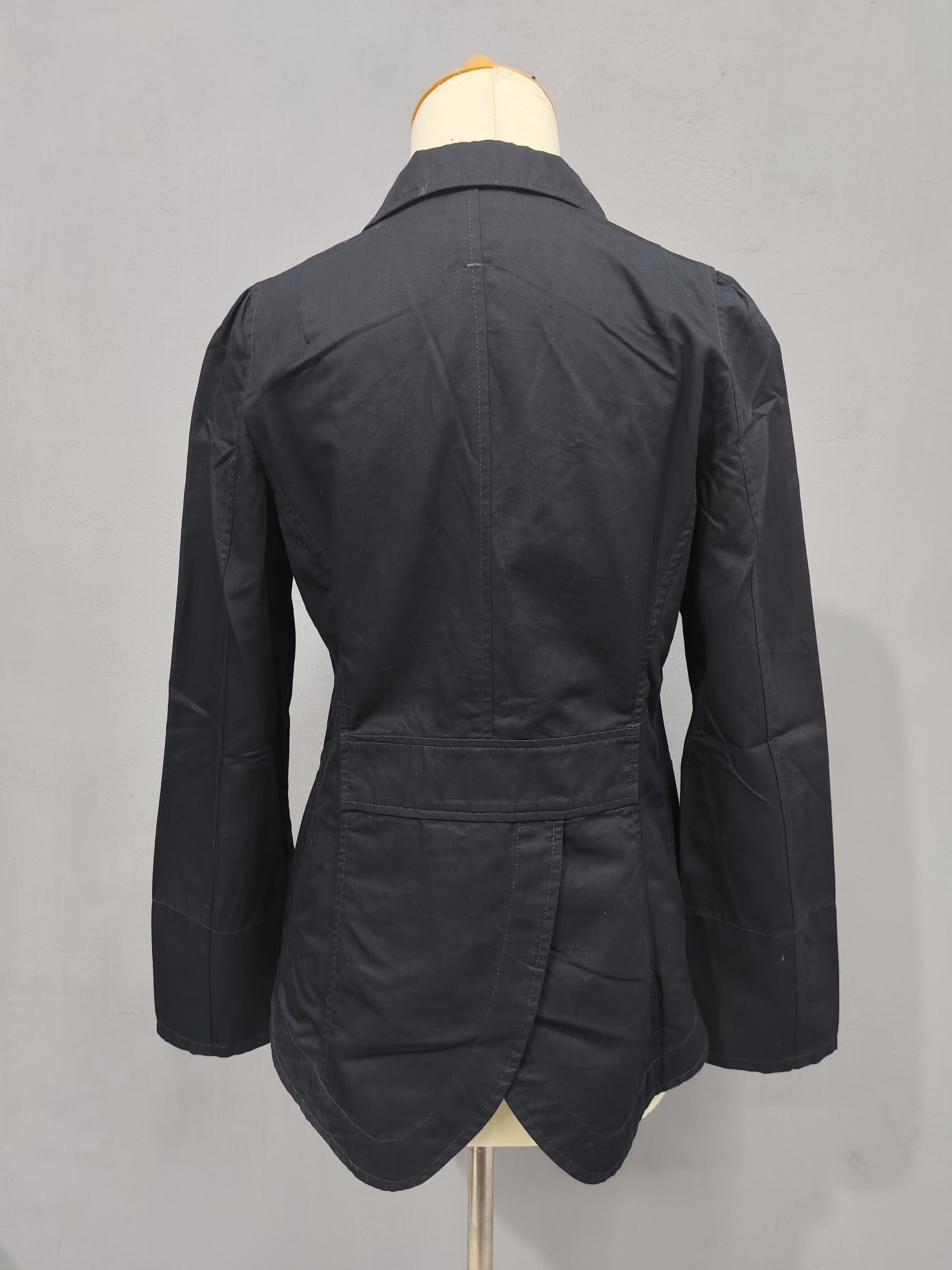 Frapbois Frapbois🇯🇵 Up-Down Curved Hem Minimal Tailored Blazer Size M / US 6-8 / IT 42-44 - 4 Thumbnail