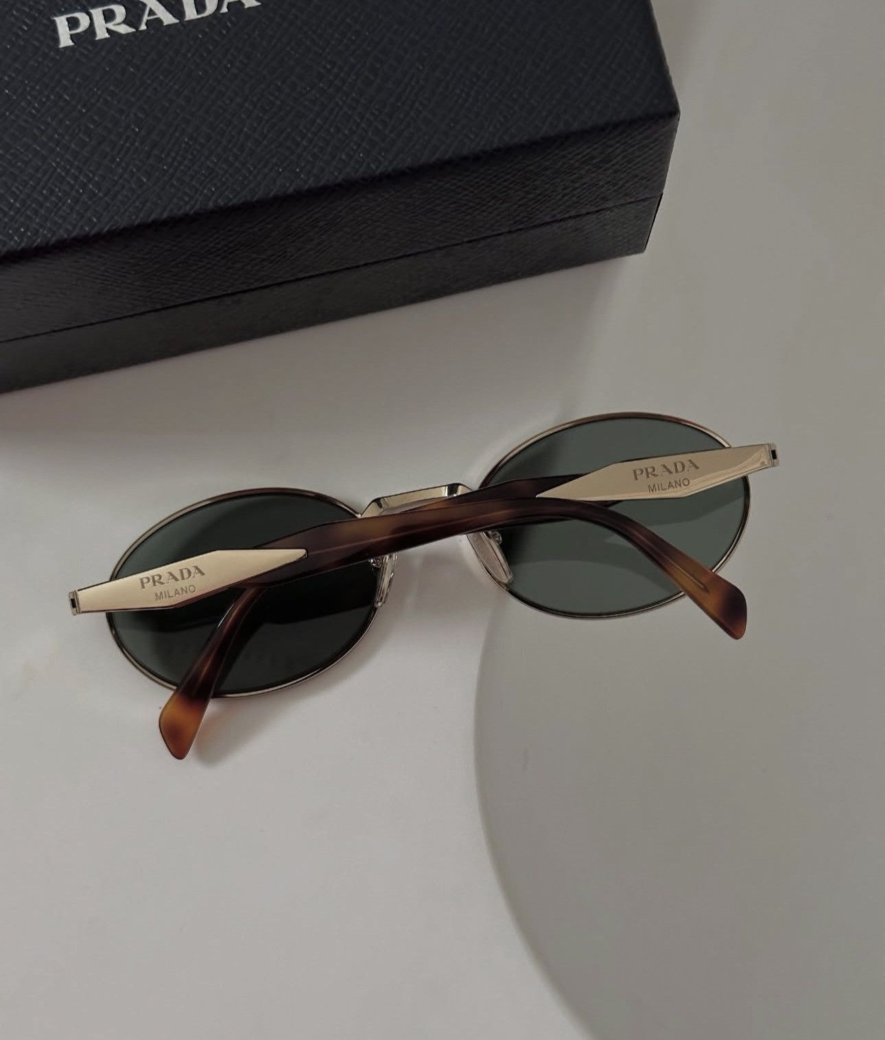 Prada × Vintage Prada Symbole sunglasses PR 65ZS ZVN70L I. New Collection Size ONE SIZE - 2 Thumbnail