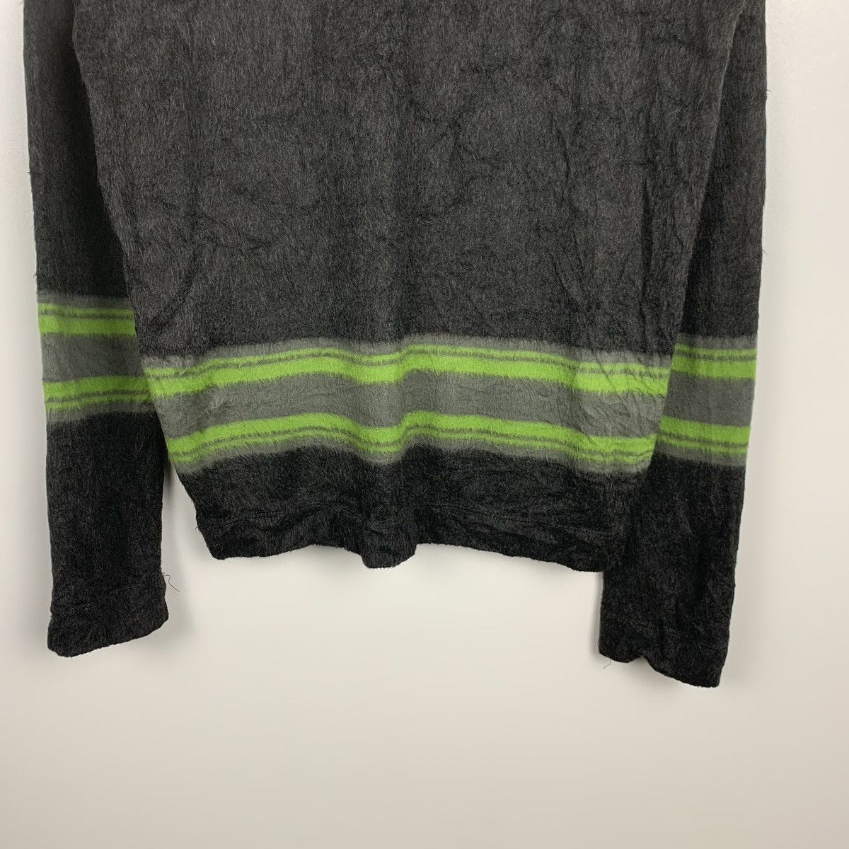 Versace Jeans Couture Versace Designer Striped Sweater Size XXL Italian Luxury Top Size XXL / US 16-18 / IT 52-54 - 14 Thumbnail