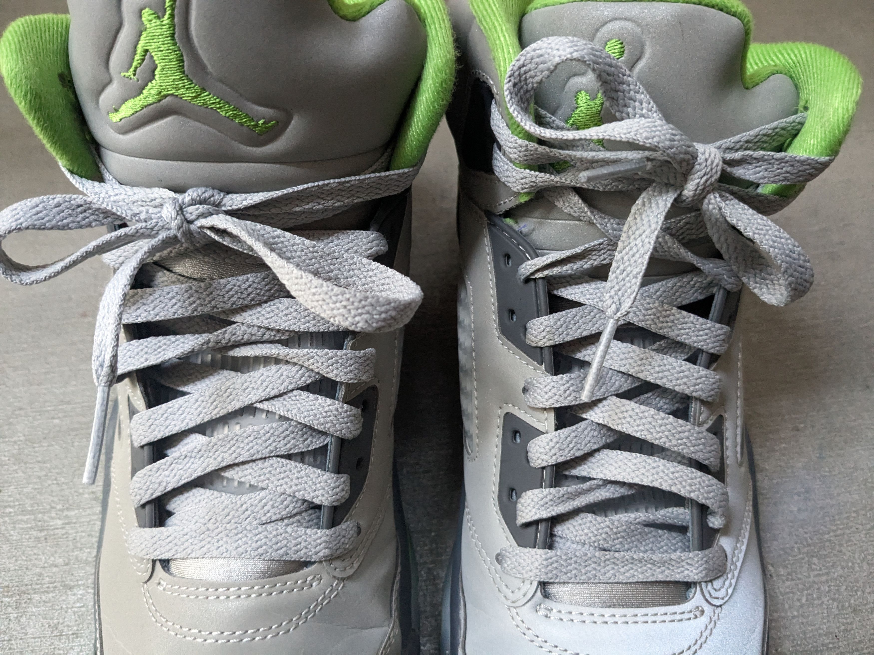 Jordan Brand Nike Air Jordan 5 Retro Green Bean DM9014-003 Metallic Size US 9 / EU 42 - 6 Thumbnail