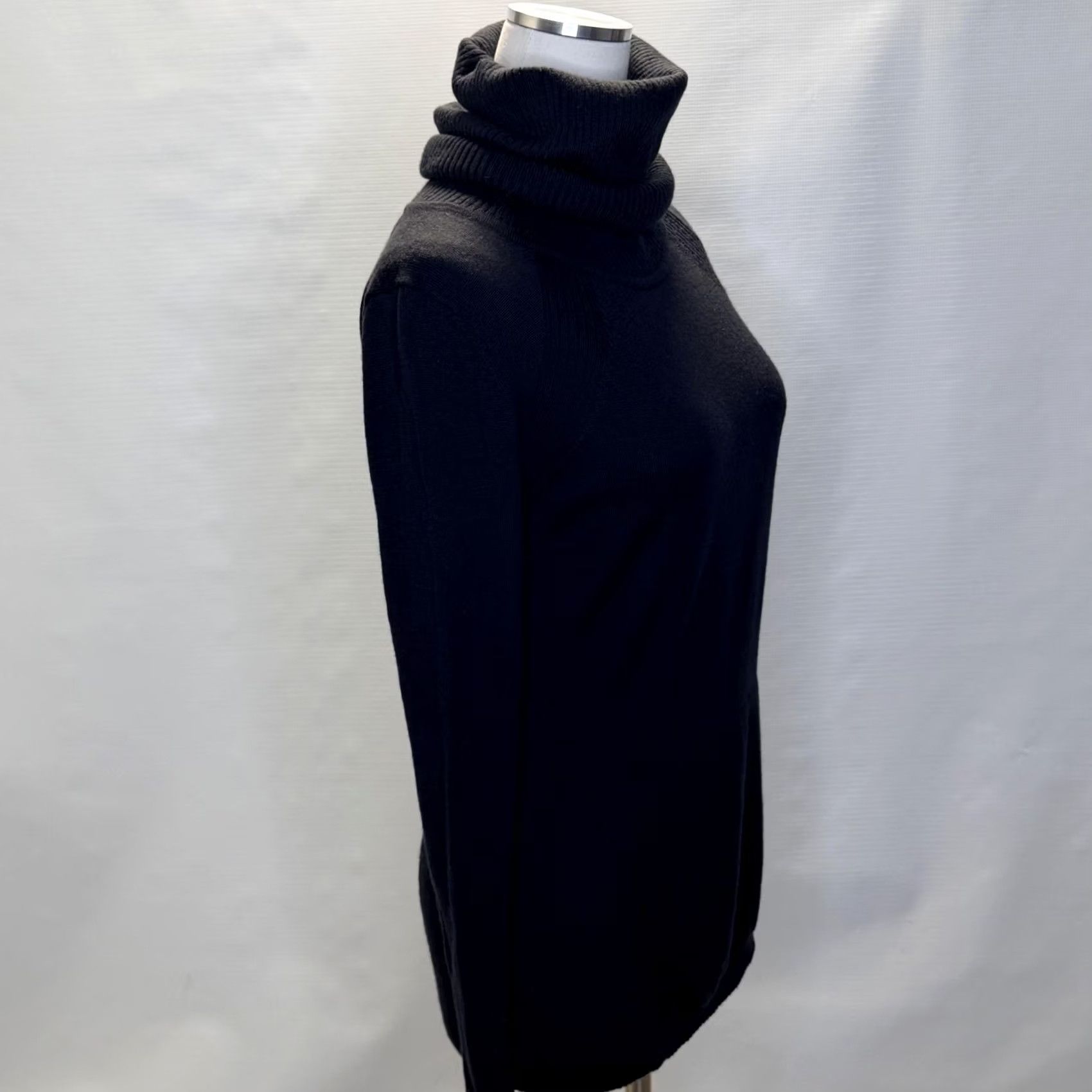 Lululemon Lululemon Sweater Womens Small Black Cowl Turtleneck Long Sleeve Knit Pullover Raglan Logo Size S / US 4 / IT 40 - 3 Thumbnail