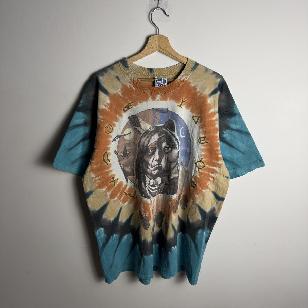 Liquid Blue Liquid Blue Vintage 1996 T-Shirt Made in Usa Size US XL / EU 56 / 4 - 1 Thumbnail