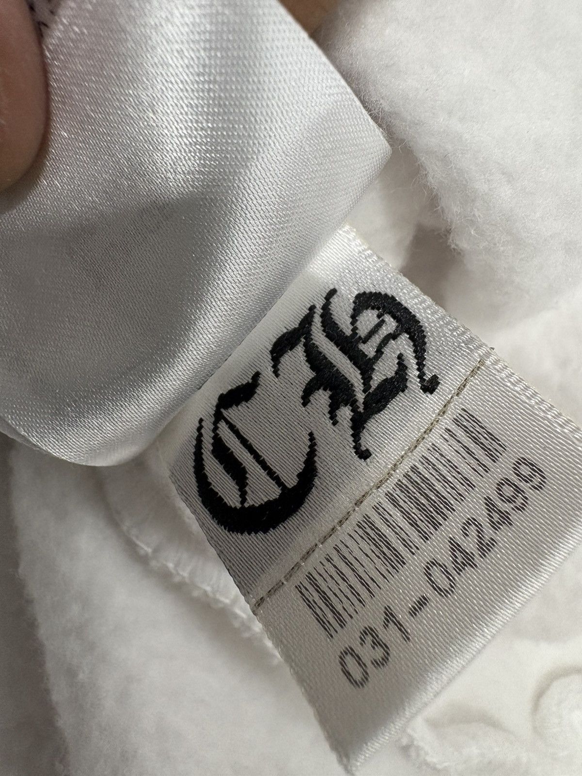 Chrome Hearts × The Rolling Stones Chrome Hearts Rolling Stone Hoodie White Size US XL / EU 56 / 4 - 9 Thumbnail